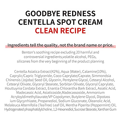 Foto 3 pulgar | Crema Para Manchas Benton Goodbye Redness Centella Con Calamina - Venta Internacional.
