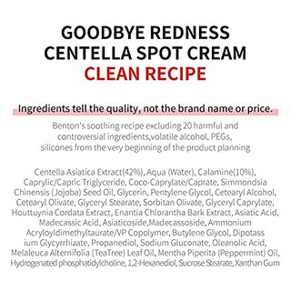 Foto 2 | Crema Para Manchas Benton Goodbye Redness Centella Con Calamina - Venta Internacional.