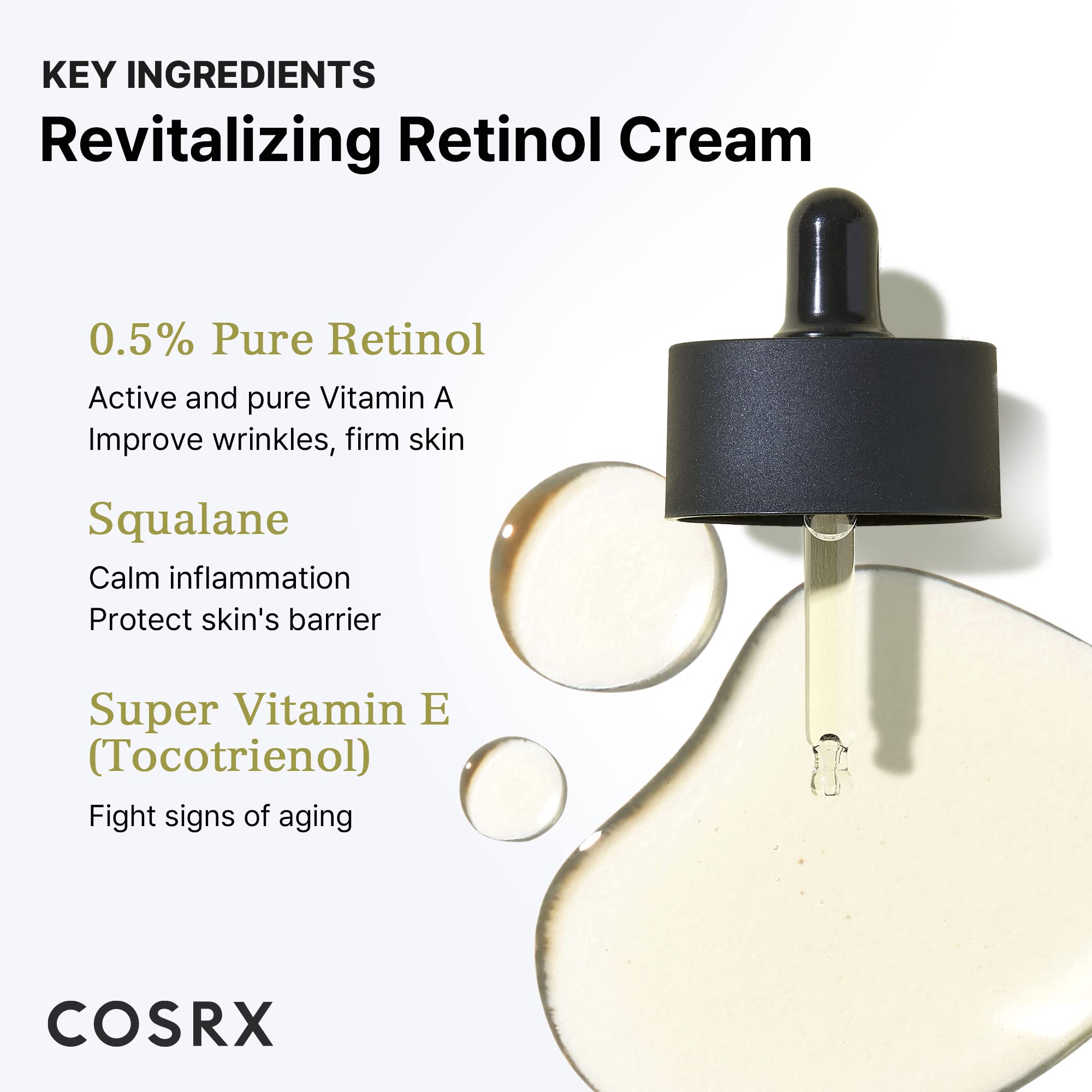 Foto 5 pulgar | Serum Cosrx Retinol 0.5 Oil 0.5% Tratamiento Retinoide 30 Ml - Venta Internacional.