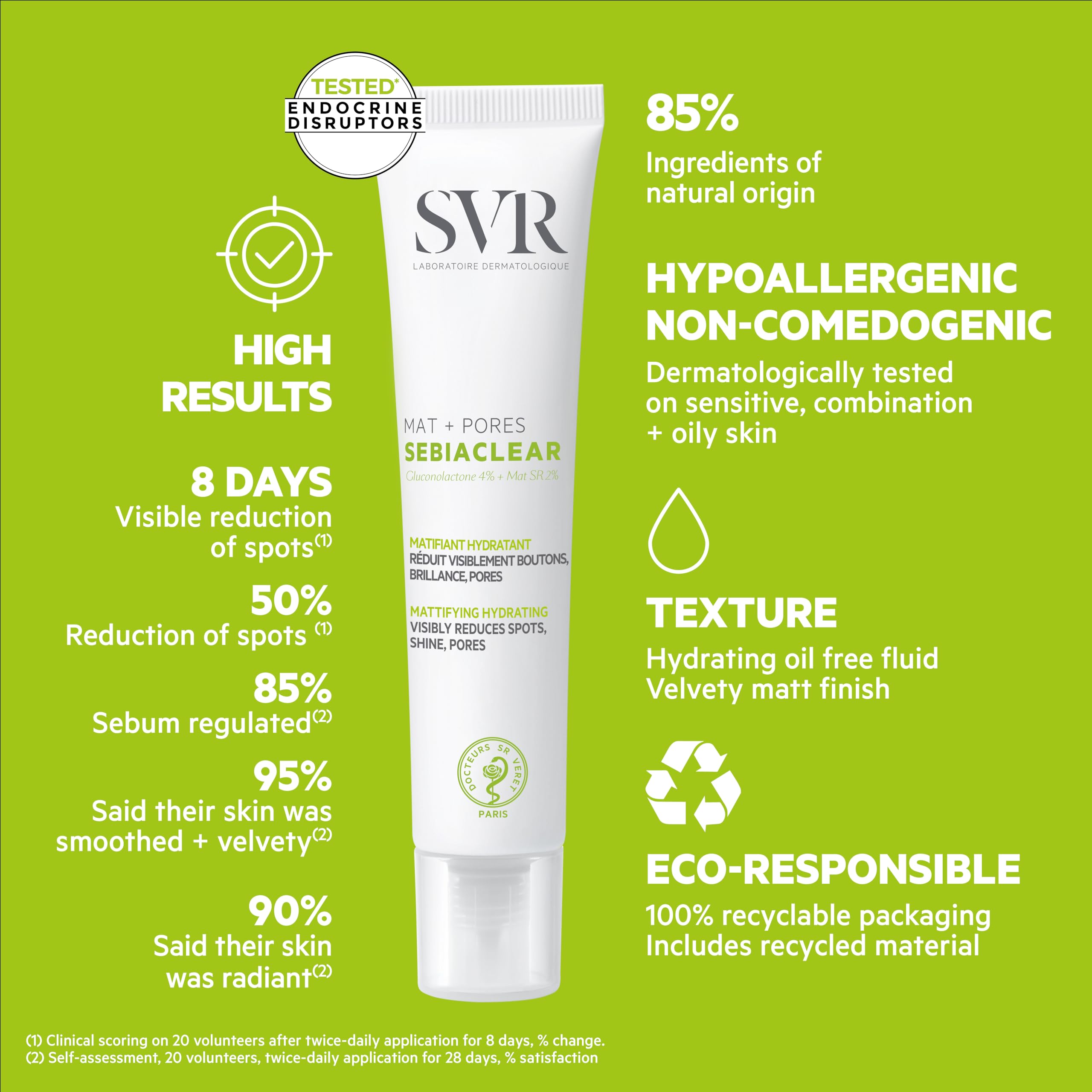 Foto 6 pulgar | Crema Svr Sebiaclear Mat+pores Reguladora De Sebo 40 Ml - Venta Internacional.