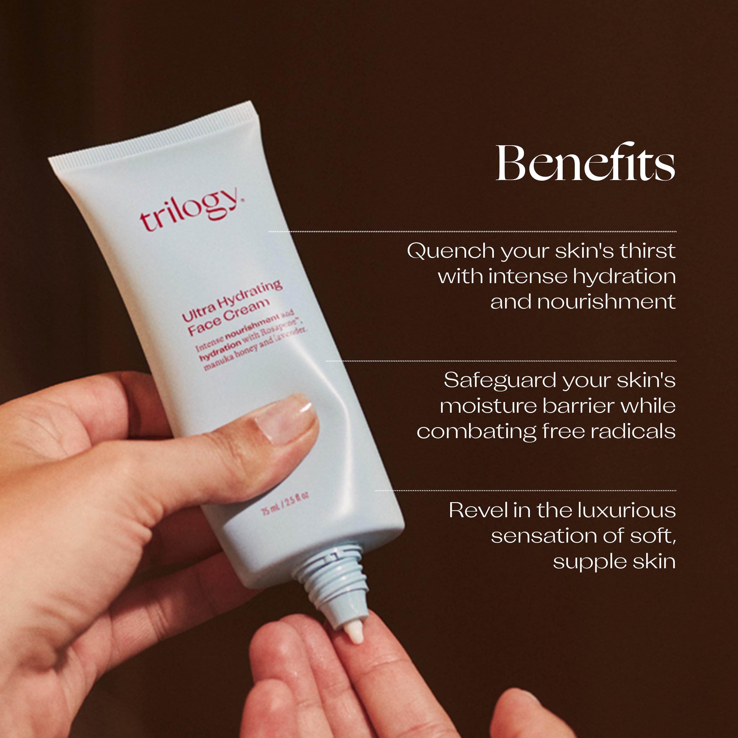 Foto 4 pulgar | Crema Facial Trilogy Ultra Hidratante Intensa  75 Ml - Venta Internacional.