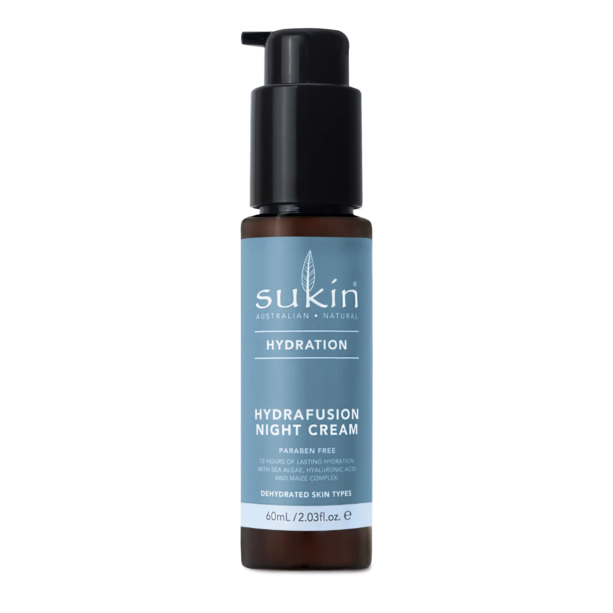 Foto 2 pulgar | Crema De Noche Sukin Hydration Hydrafusion 72h Con Algas Marinas - Venta Internacional.