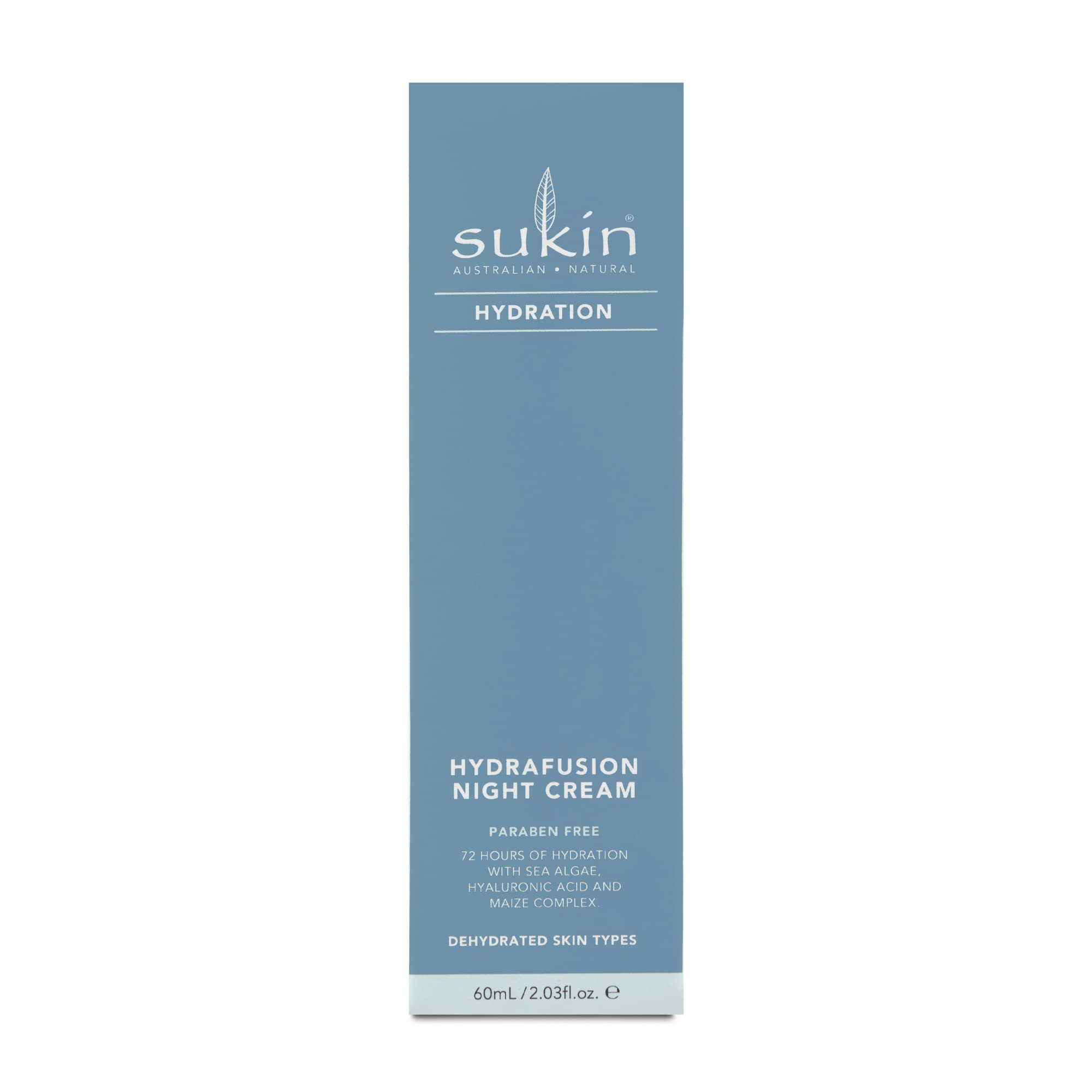 Foto 3 pulgar | Crema De Noche Sukin Hydration Hydrafusion 72h Con Algas Marinas - Venta Internacional.