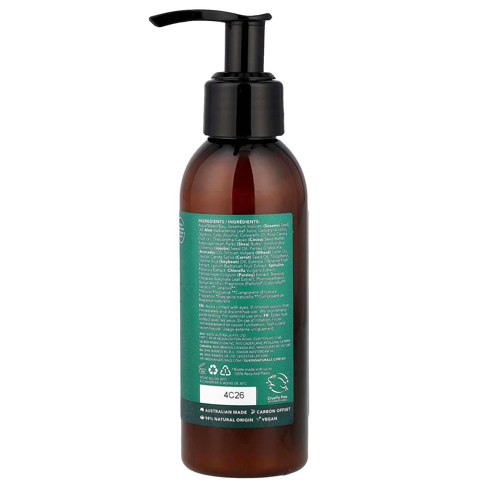Foto 3 pulgar | Crema Hidratante Facial Sukin Super Greens  Rica En Nutrientes  125 Ml - Venta Internacional.