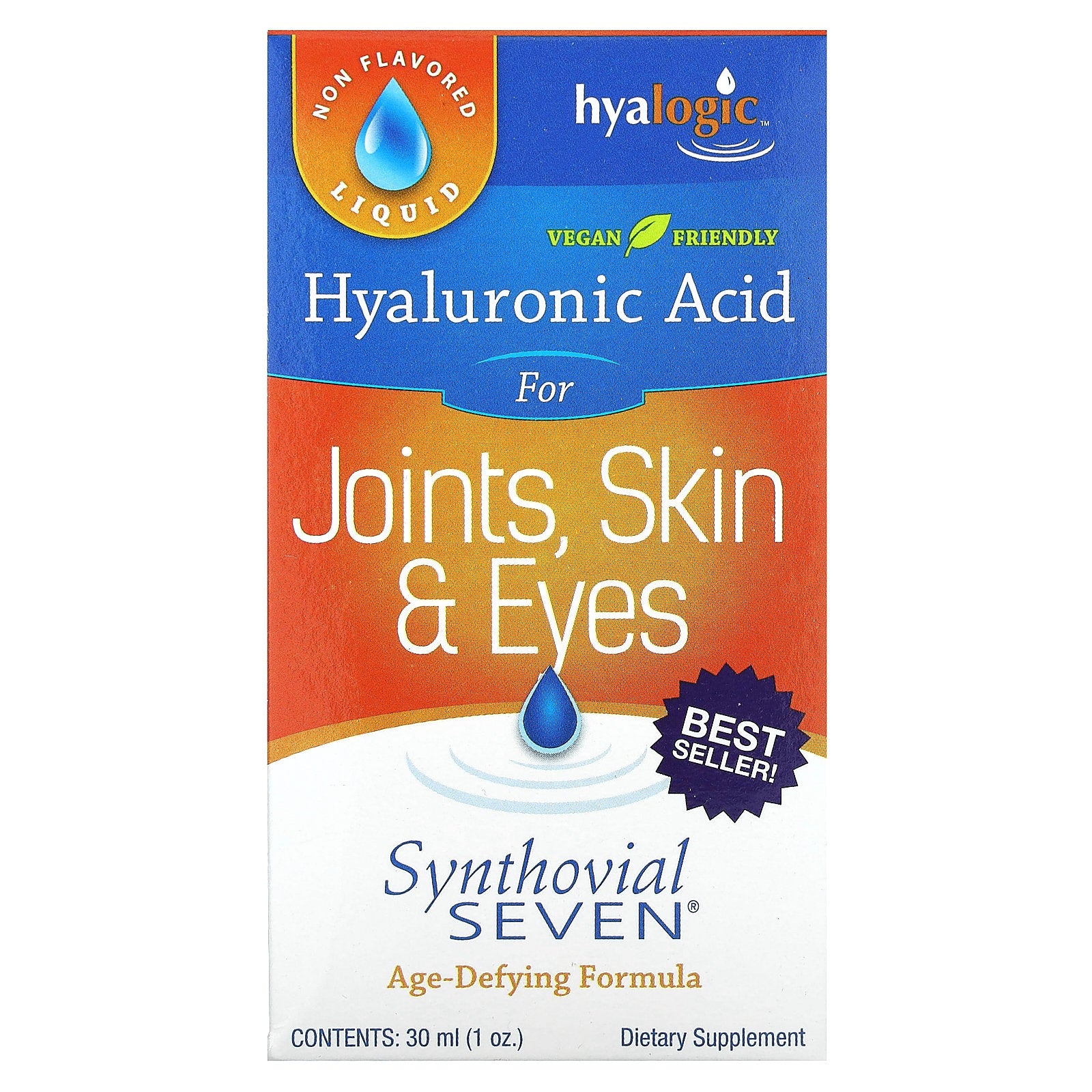 Foto 2 pulgar | Suplemento De Ácido Hialurónico Hyalogic Synthovial Seven 30 Ml - Venta Internacional.