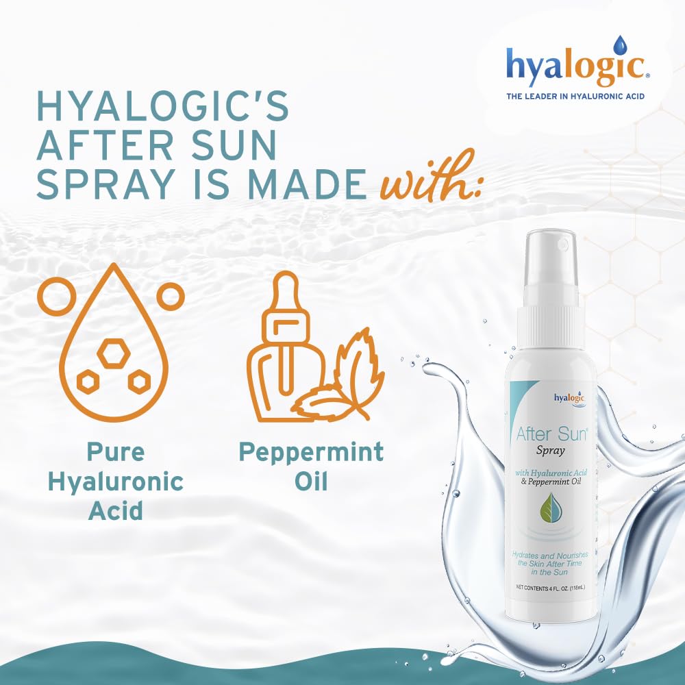 Foto 3 pulgar | Spray De Ácido Hialurónico Calmante Hialógico Para Después Del Sol  120 Ml - Venta Internacional.