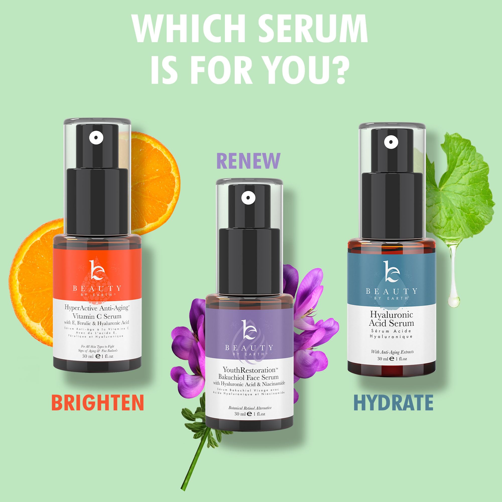 Foto 6 | Serum Beauty By Earth Ácido Hialurónico Para Rostro 30 Ml - Venta Internacional.