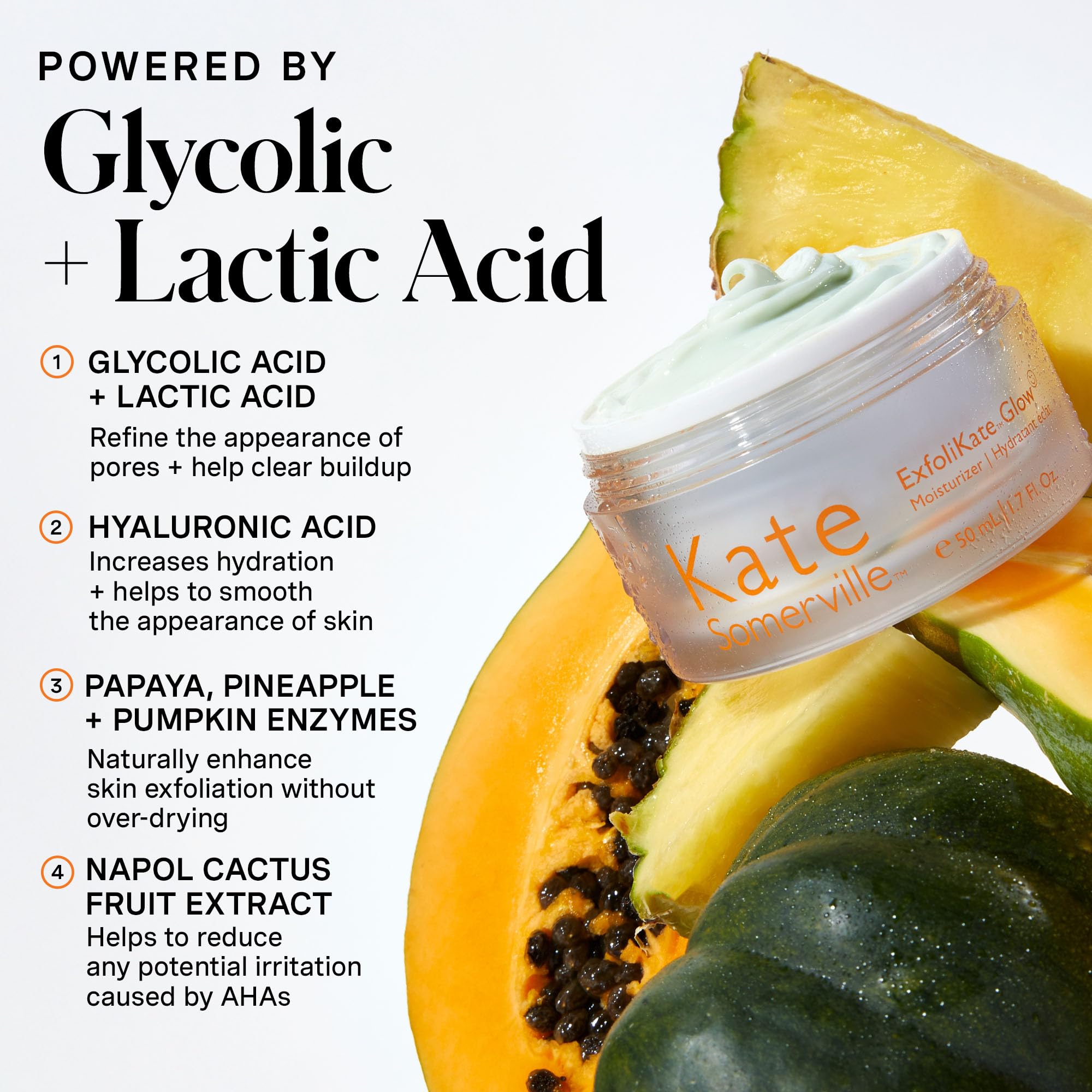 Foto 3 pulgar | Crema Hidratante Kate Somerville Exfolikate Glow 50 Ml - Venta Internacional.