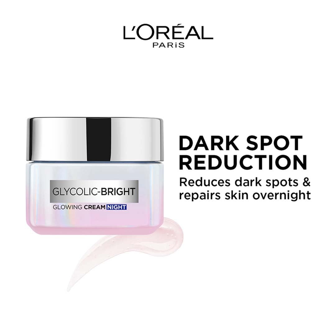 Foto 2 | Crema De Noche L'oreal Paris Glycolic Bright Glowing 15 Ml - Venta Internacional.