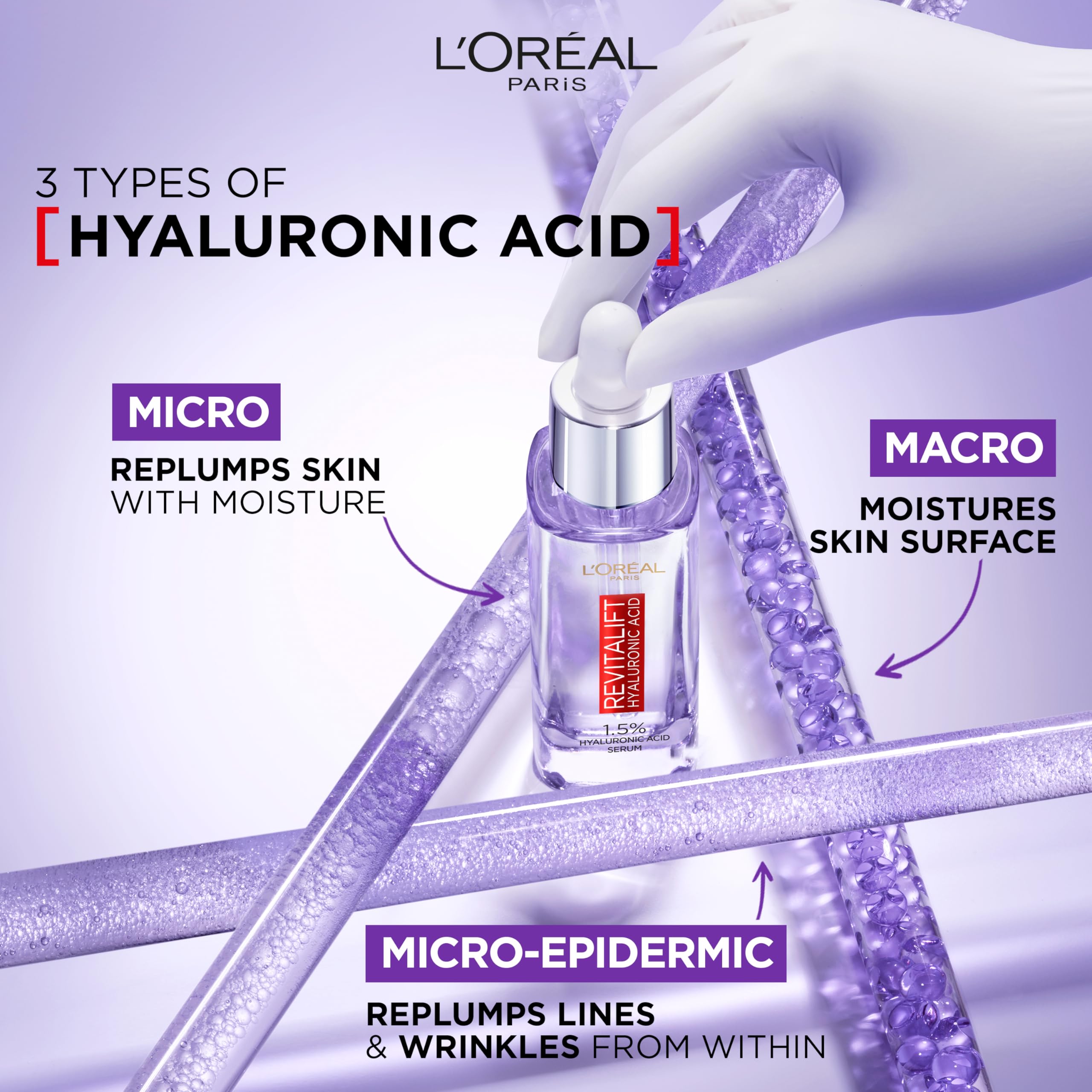 Foto 4 pulgar | Sérum L'oreal Paris Revitalift Filler Con Ácido Hialurónico 1 5% - Venta Internacional.