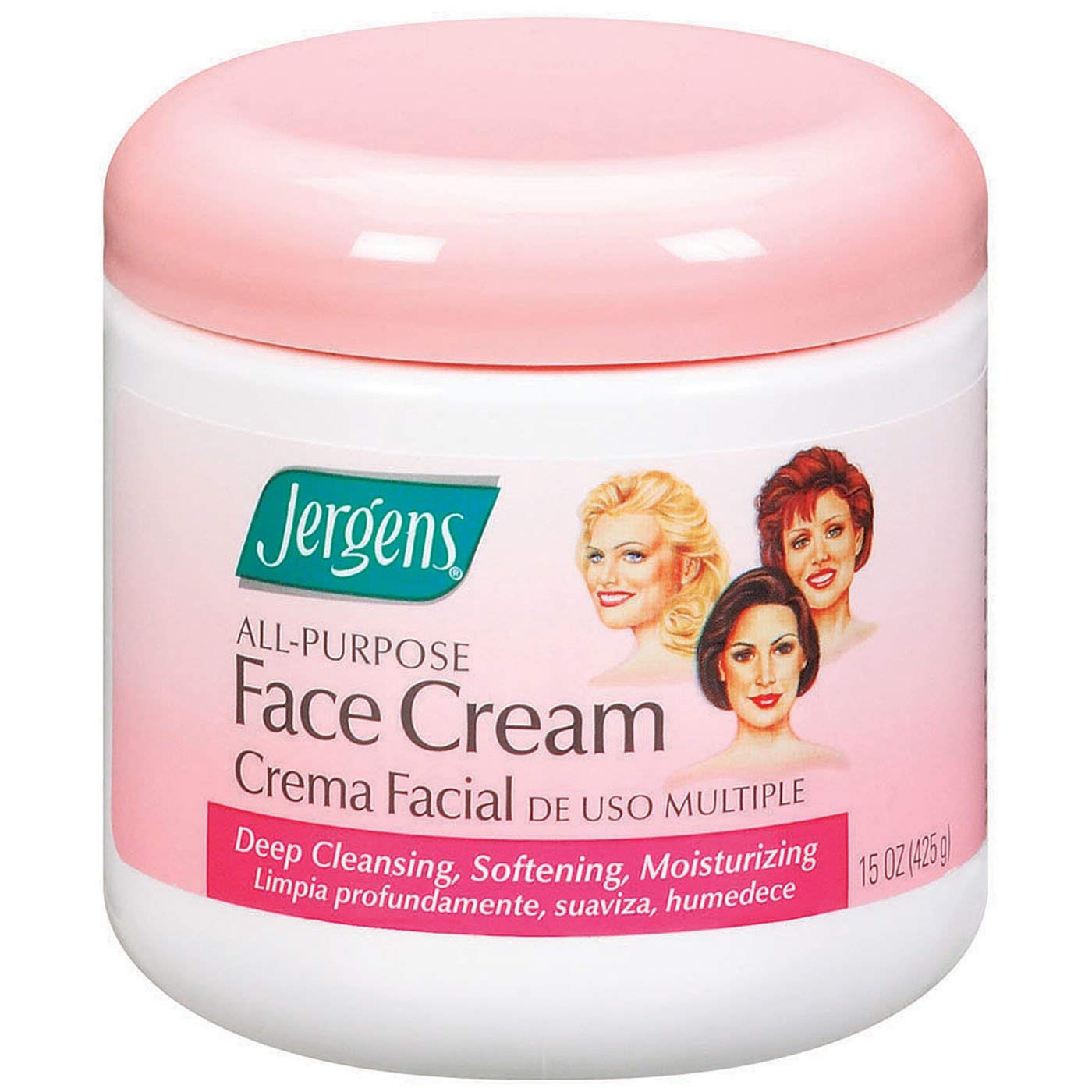 Crema Facial Jergens Multiusos 443 Ml - Venta Internacional.