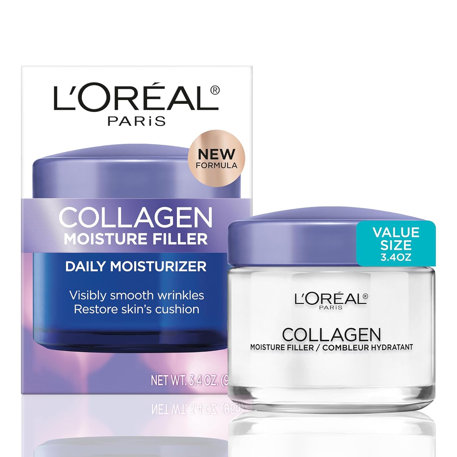 Crema Facial L'oreal Paris Collagen Moisture Filler 100 Ml - Venta Internacional.