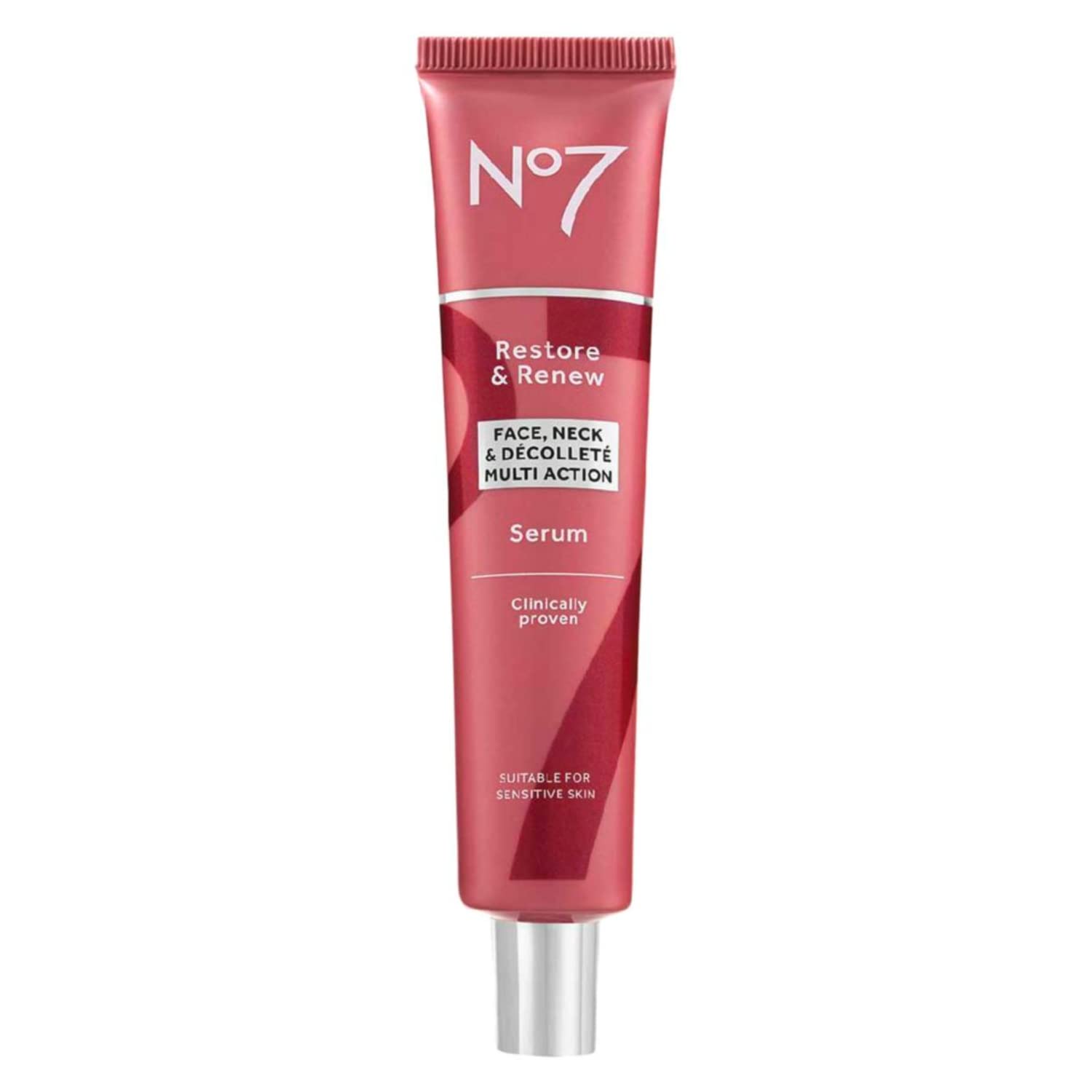 Sérum No7 Restore & Renew Para Rostro Y Cuello  Antienvejecimiento  75 Ml - Venta Internacional.
