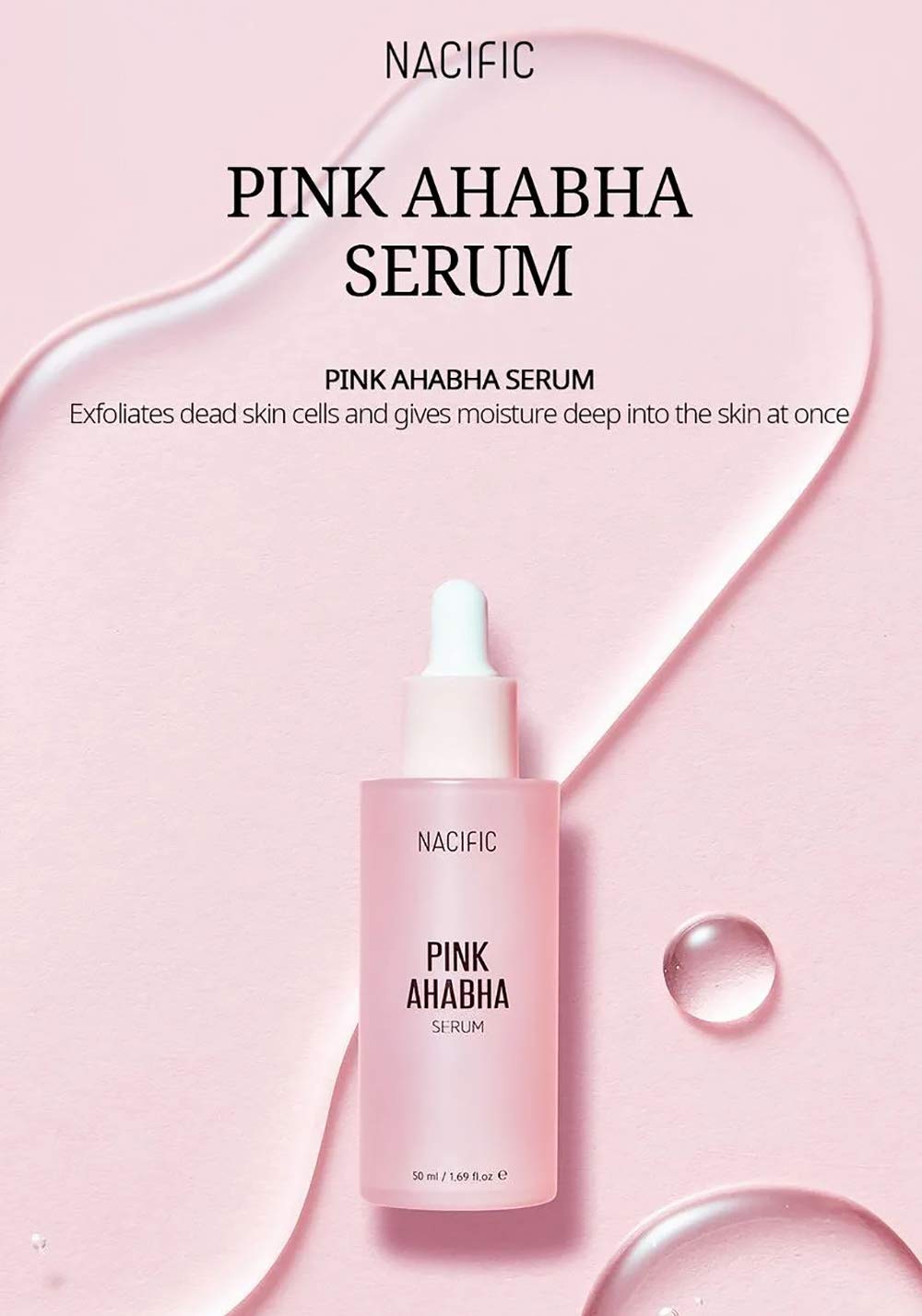 Foto 3 pulgar | Sérum Facial Nacific Pink Aha Bha 50 Ml Con Extracto De Sandía - Venta Internacional.