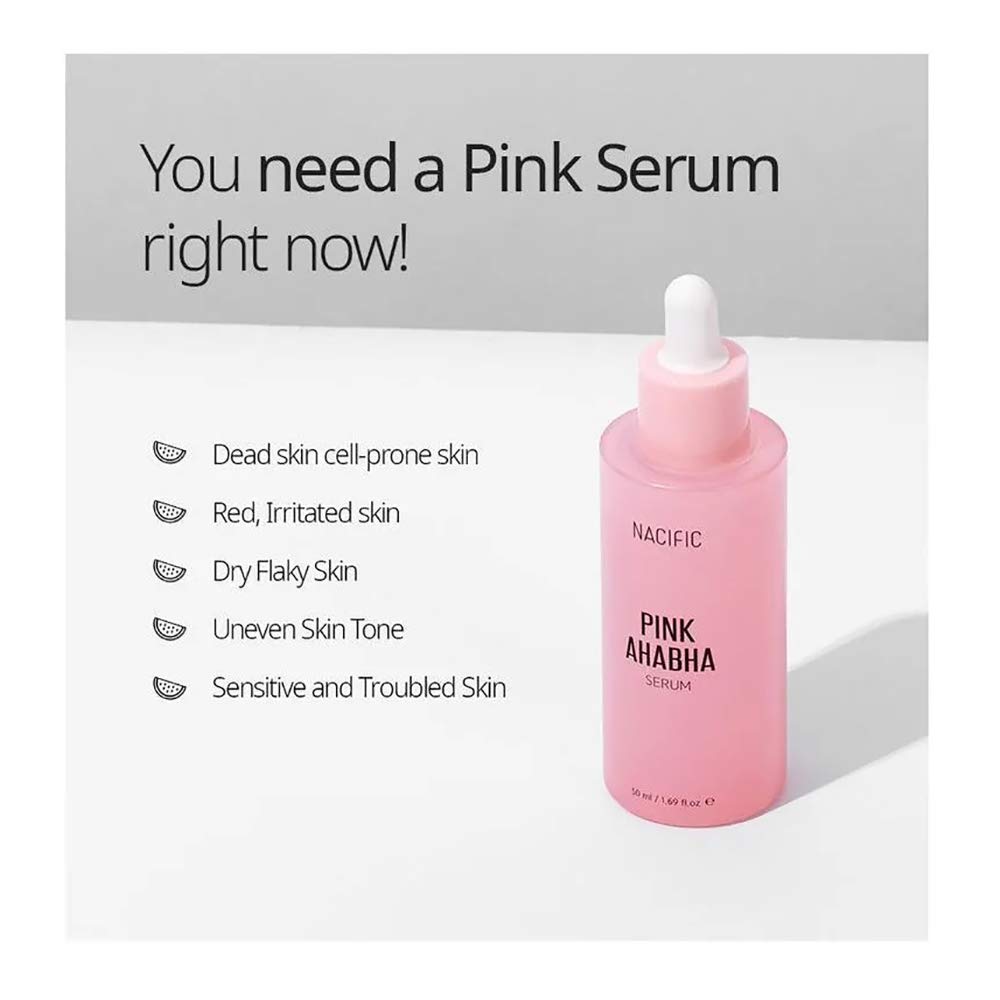 Foto 4 pulgar | Sérum Facial Nacific Pink Aha Bha 50 Ml Con Extracto De Sandía - Venta Internacional.