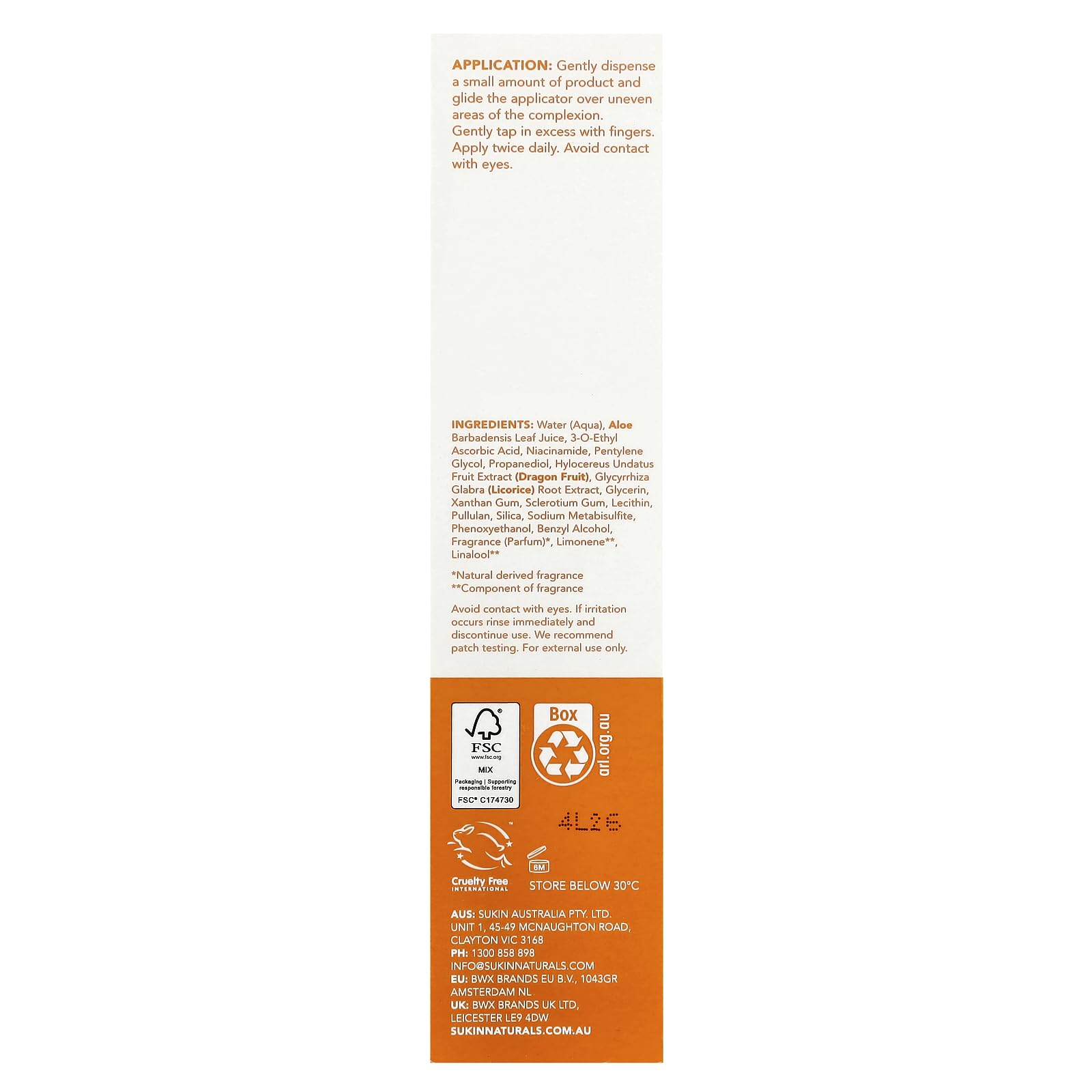 Foto 3 | Corrector De Manchas Oscuras Sukin Naturals Usa  Vitamina C  15 Ml - Venta Internacional.