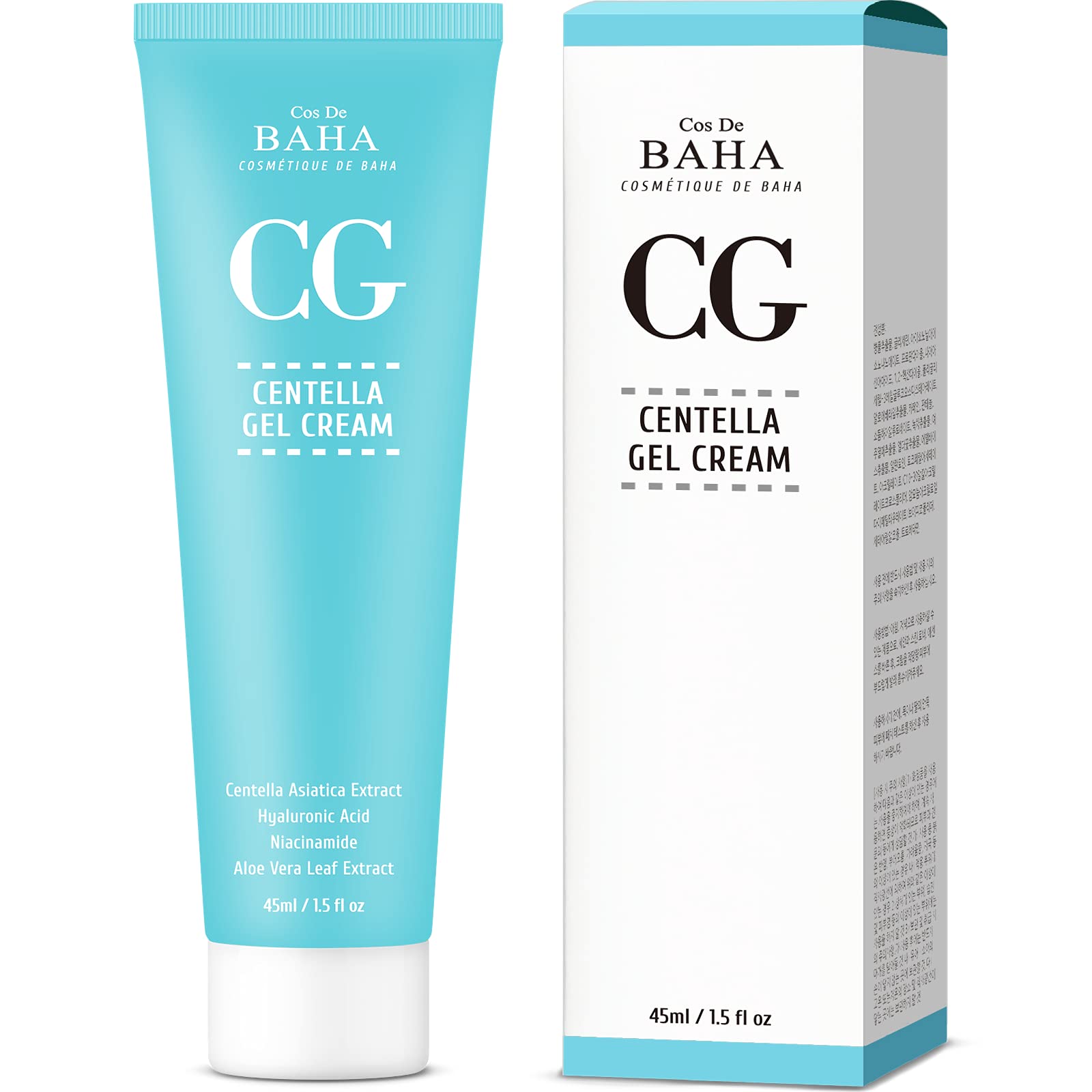 Foto 2 pulgar | Crema Hidratante Cos De Baha Centella Asiatica 45ml - Venta Internacional.