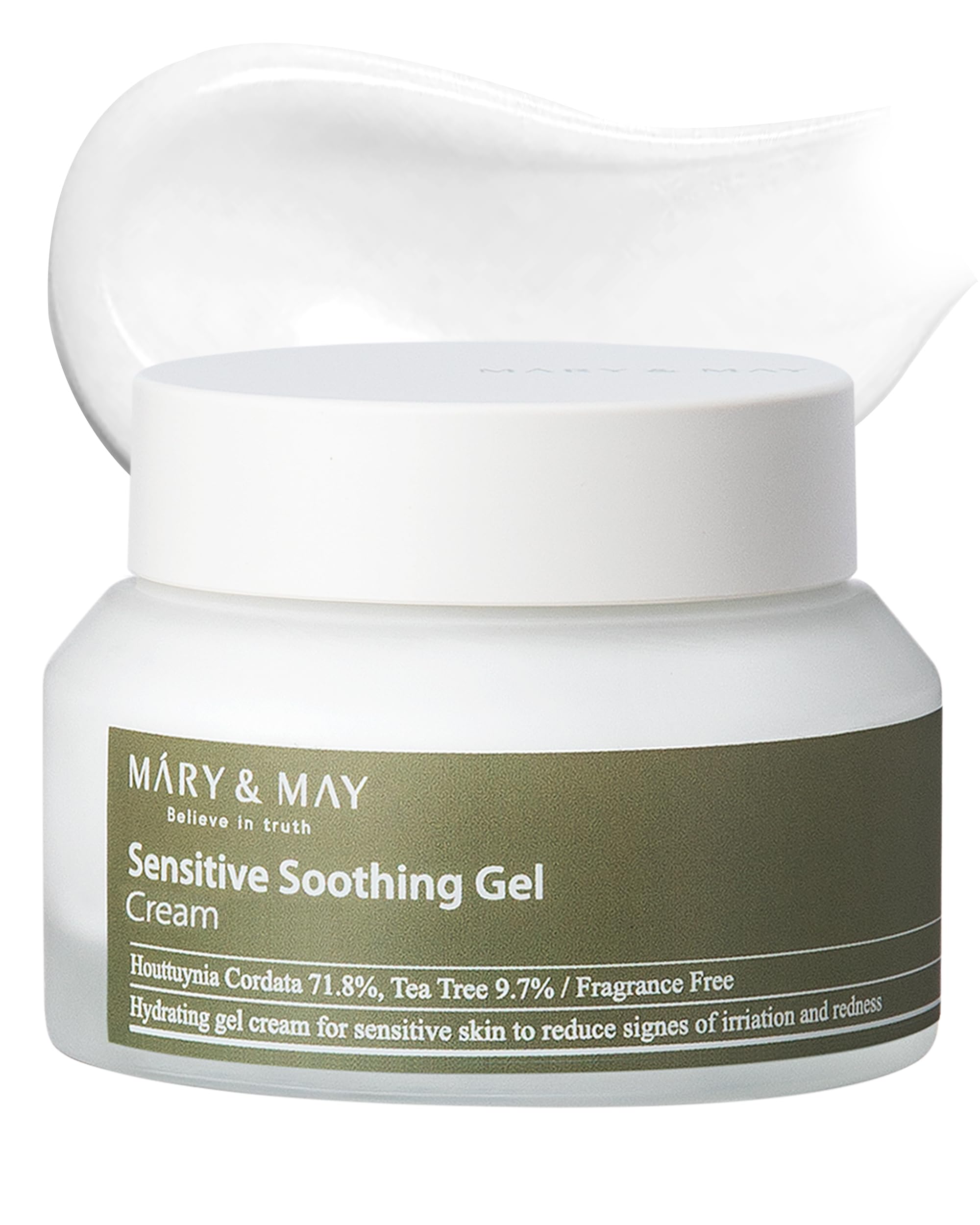 Foto 2 pulgar | Crema Facial Mary&may  Gel Calmante Para Sensibilidad  75 Ml  Con Árbol De Té - Venta Internacional.