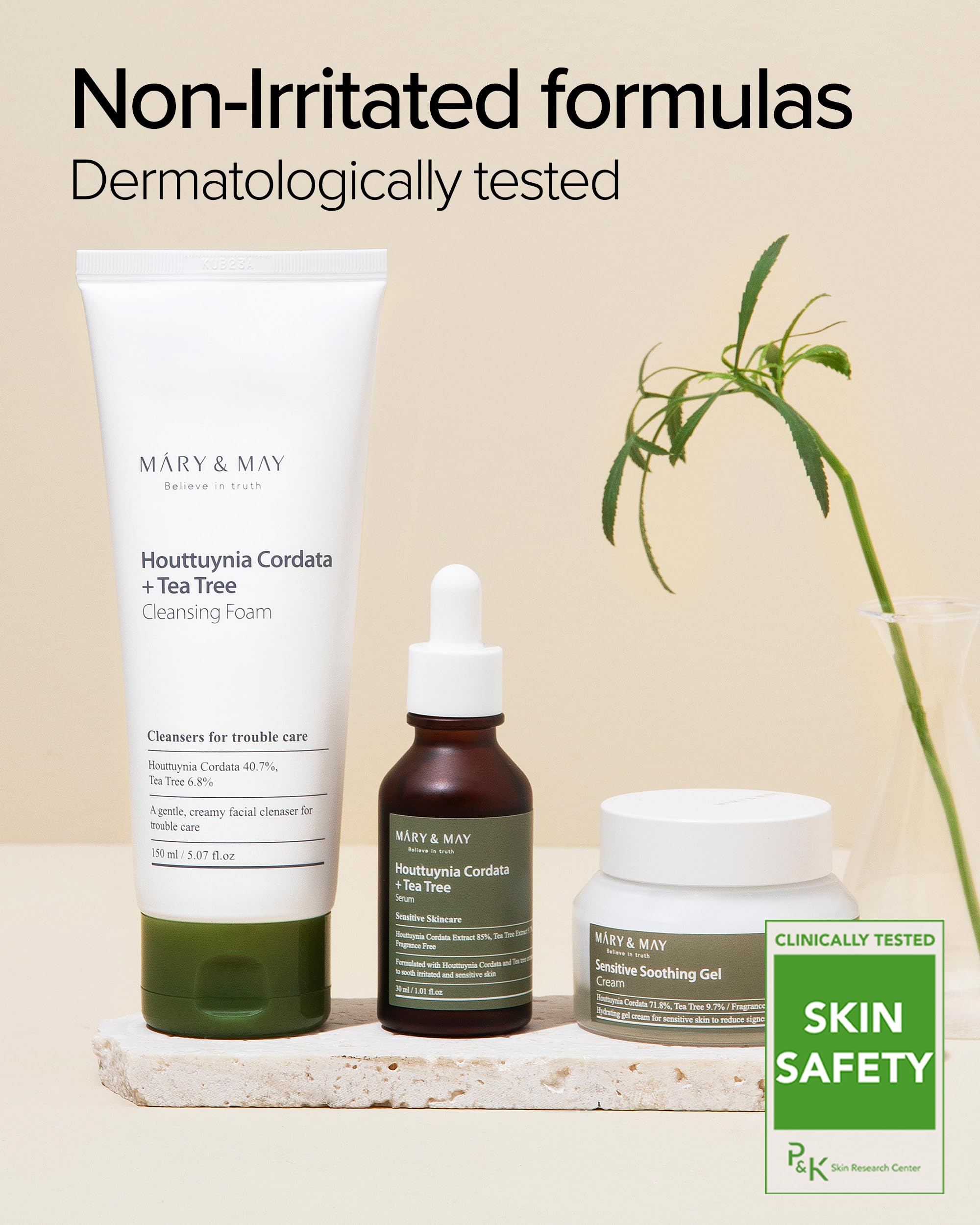 Foto 7 pulgar | Crema Facial Mary&may  Gel Calmante Para Sensibilidad  75 Ml  Con Árbol De Té - Venta Internacional.