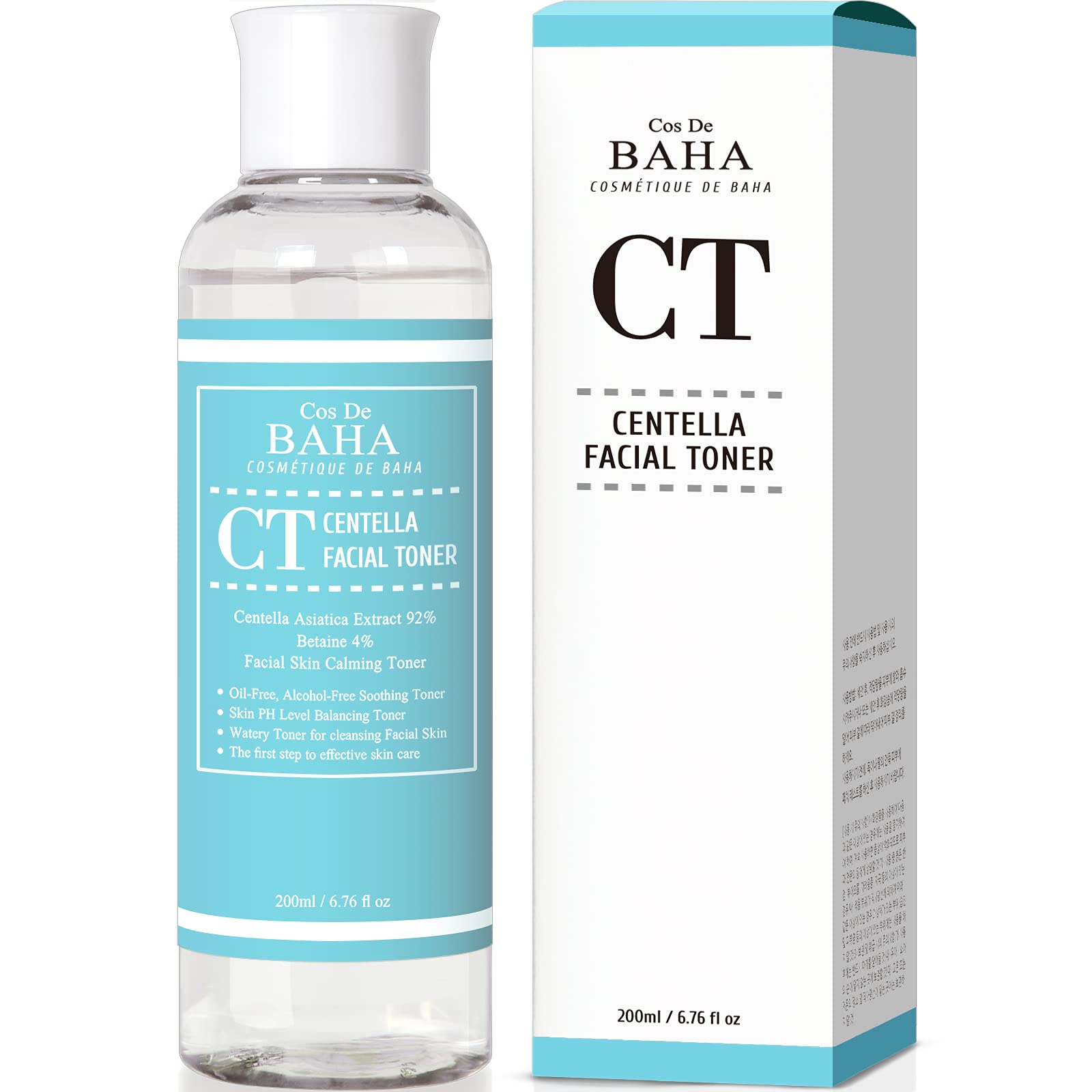 Foto 1 | Tónico Facial Cos De Baha Centella Asiática 92% 200 Ml - Venta Internacional.