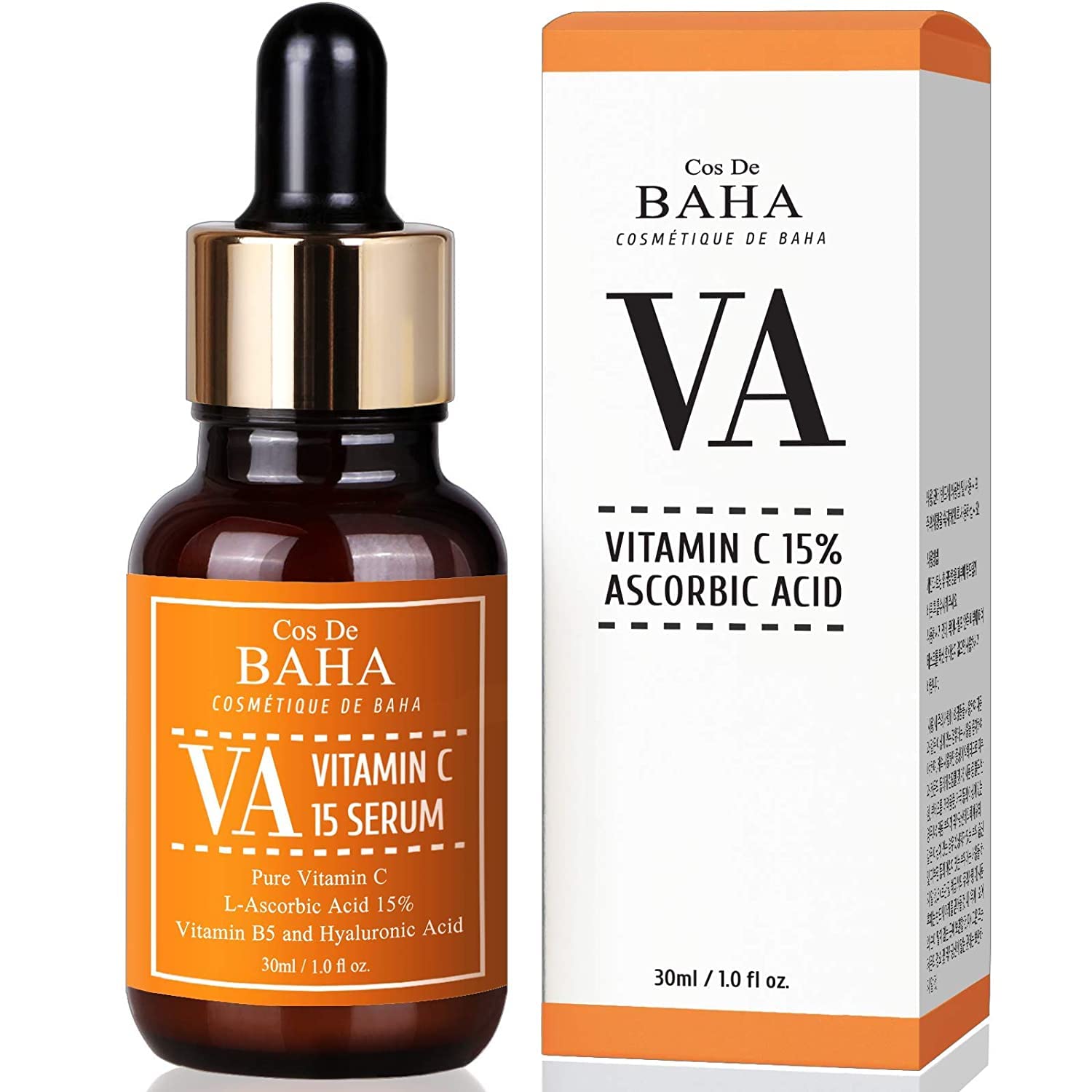 Foto 1 | Sérum Cos De Baha Vitamina C 15% Con Aloe Vera Y Arbutina 30 Ml - Venta Internacional.