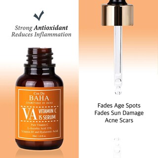 Foto 7 | Sérum Cos De Baha Vitamina C 15% Con Aloe Vera Y Arbutina 30 Ml - Venta Internacional.
