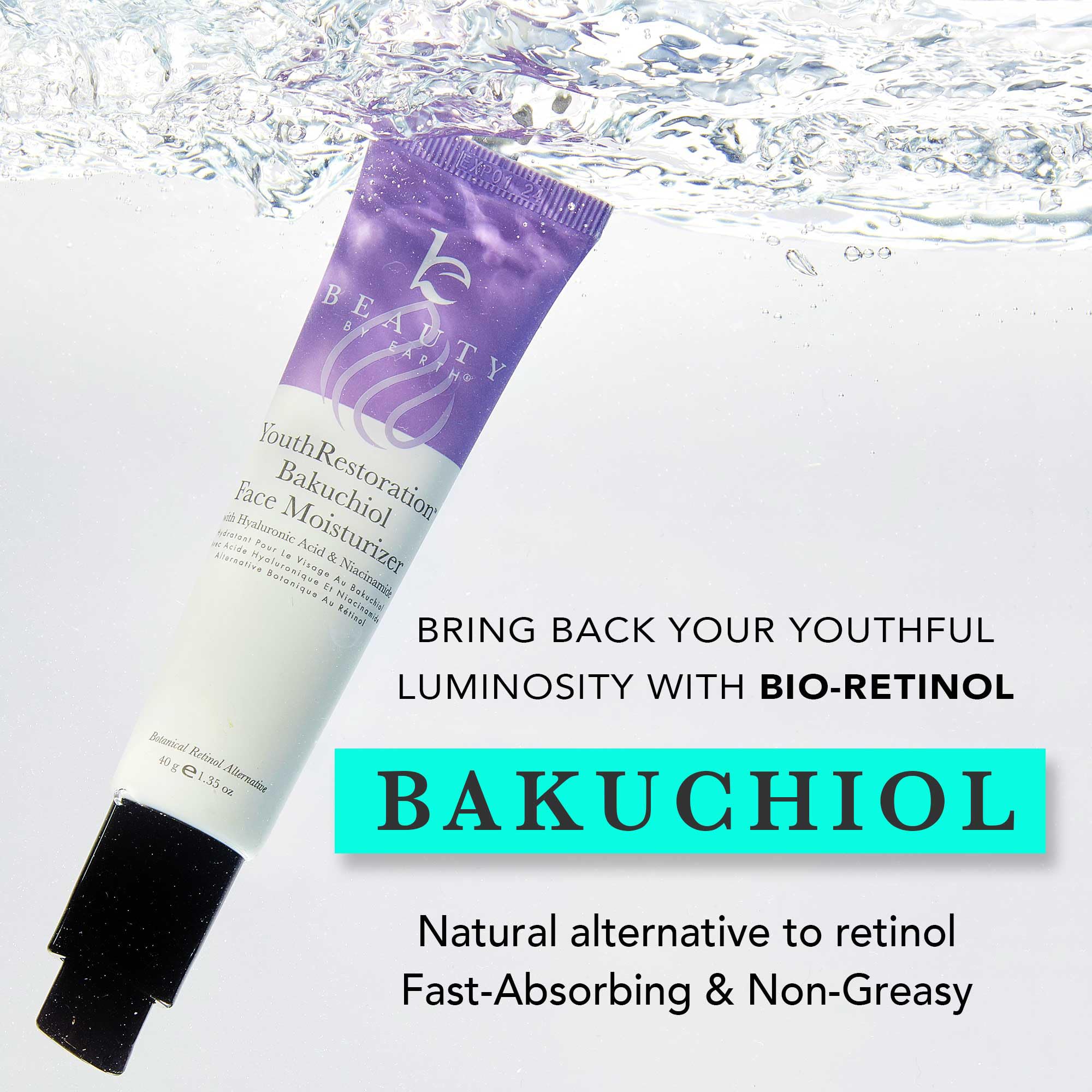 Foto 5 pulgar | Crema Hidratante Beauty By Earth Bio Retinol Bakuchiol Para Rostro - Venta Internacional.