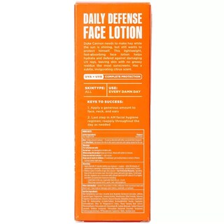 Foto 4 | Loción Facial Duke Cannon Supply Co. Protección Diaria Spf 30 100 Ml - Venta Internacional.