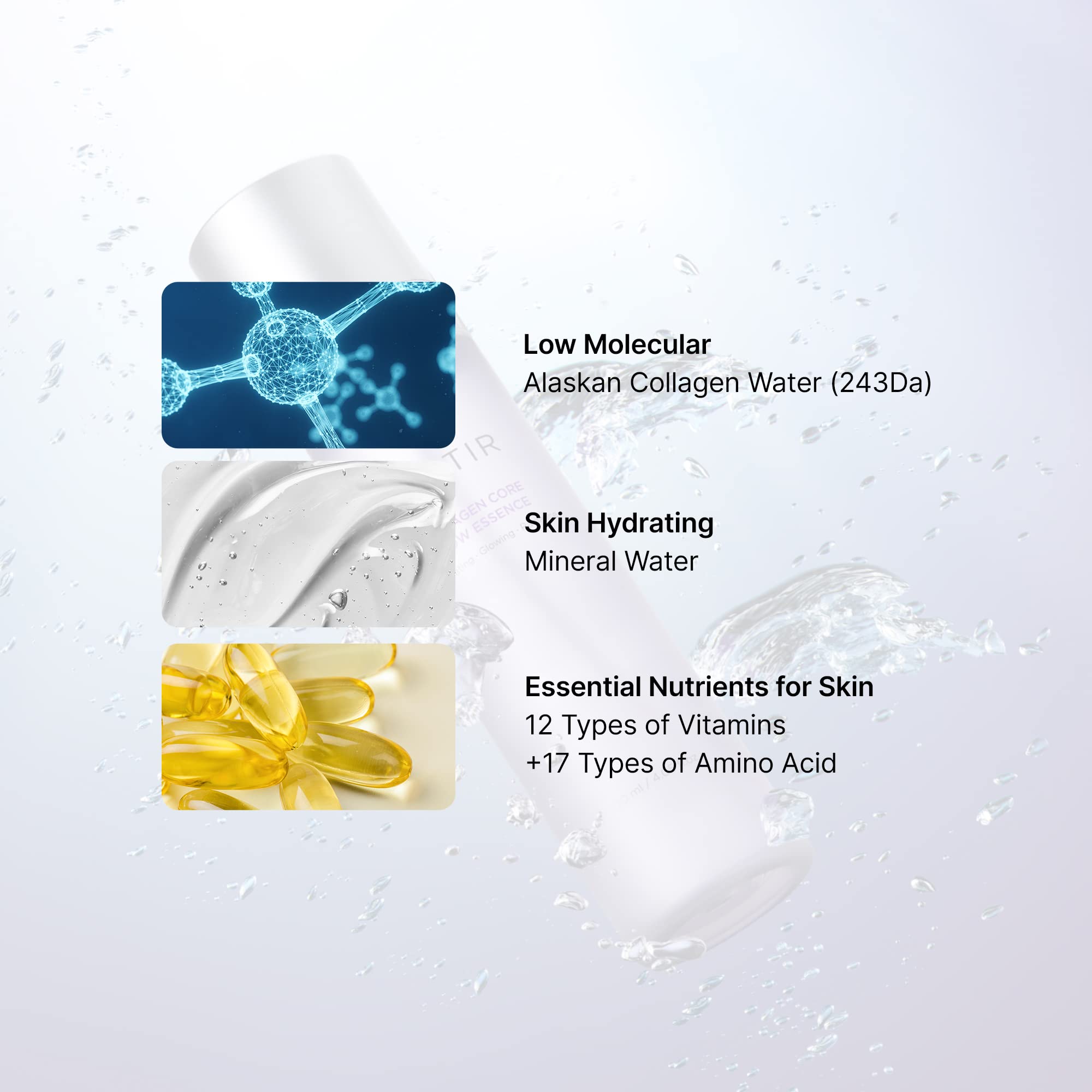 Foto 5 pulgar | Essence Tirtir Collagen Core Glow Con Colágeno Y Ácido Hialurónico - Venta Internacional.