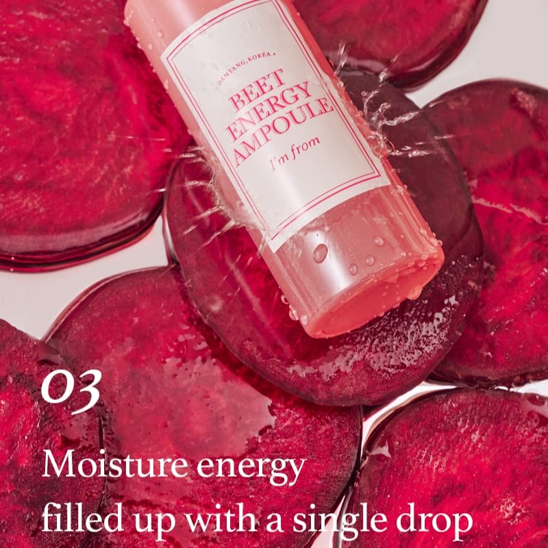 Foto 5 pulgar | Ampolla I'm From Beet Energy De 30 Ml Con 81 5% De Extracto De Remolacha Roja - Venta Internacional.