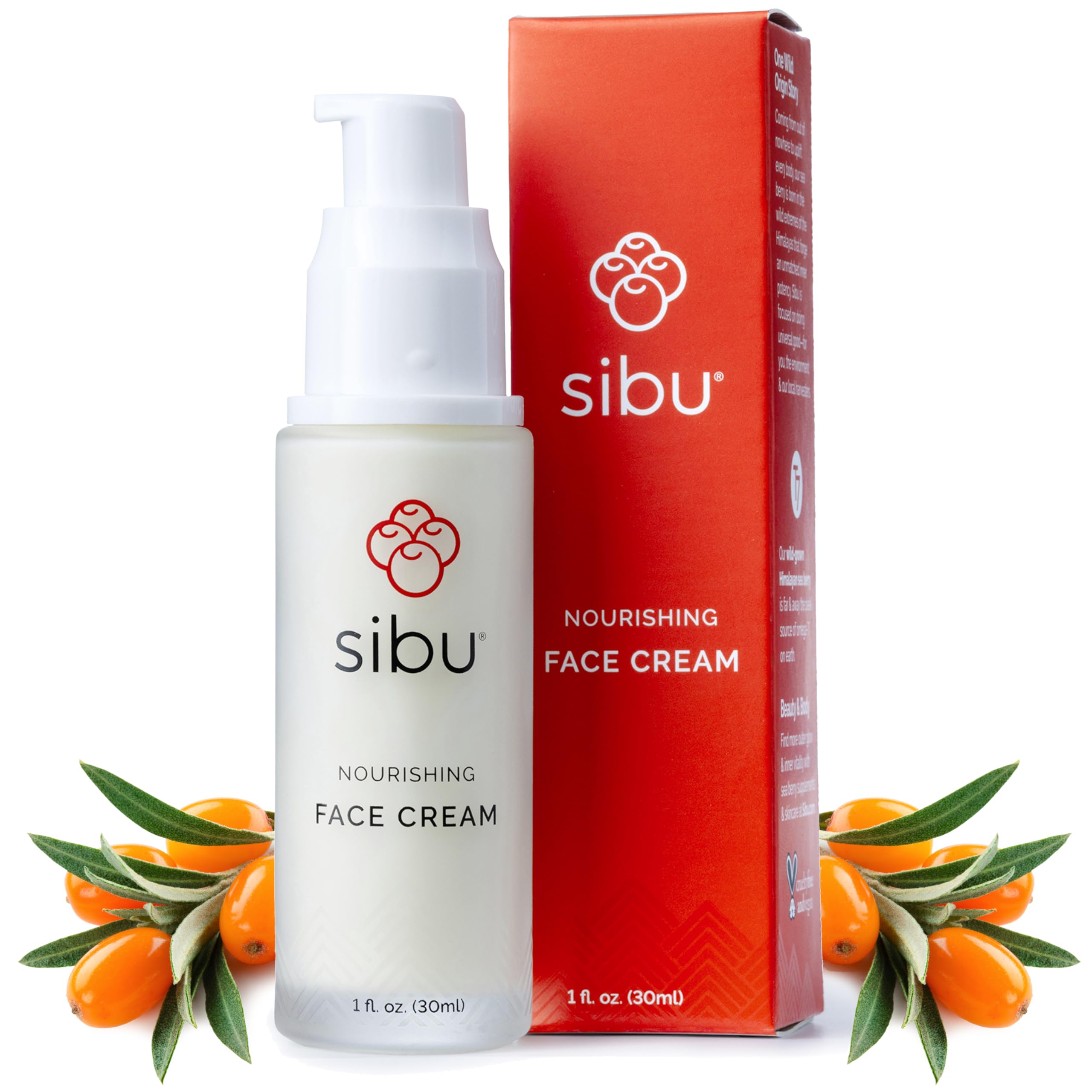 Foto 2 pulgar | Crema Facial Sibu Sea Buckthorn Nutritiva 30 Ml Para Pieles Sensibles - Venta Internacional.