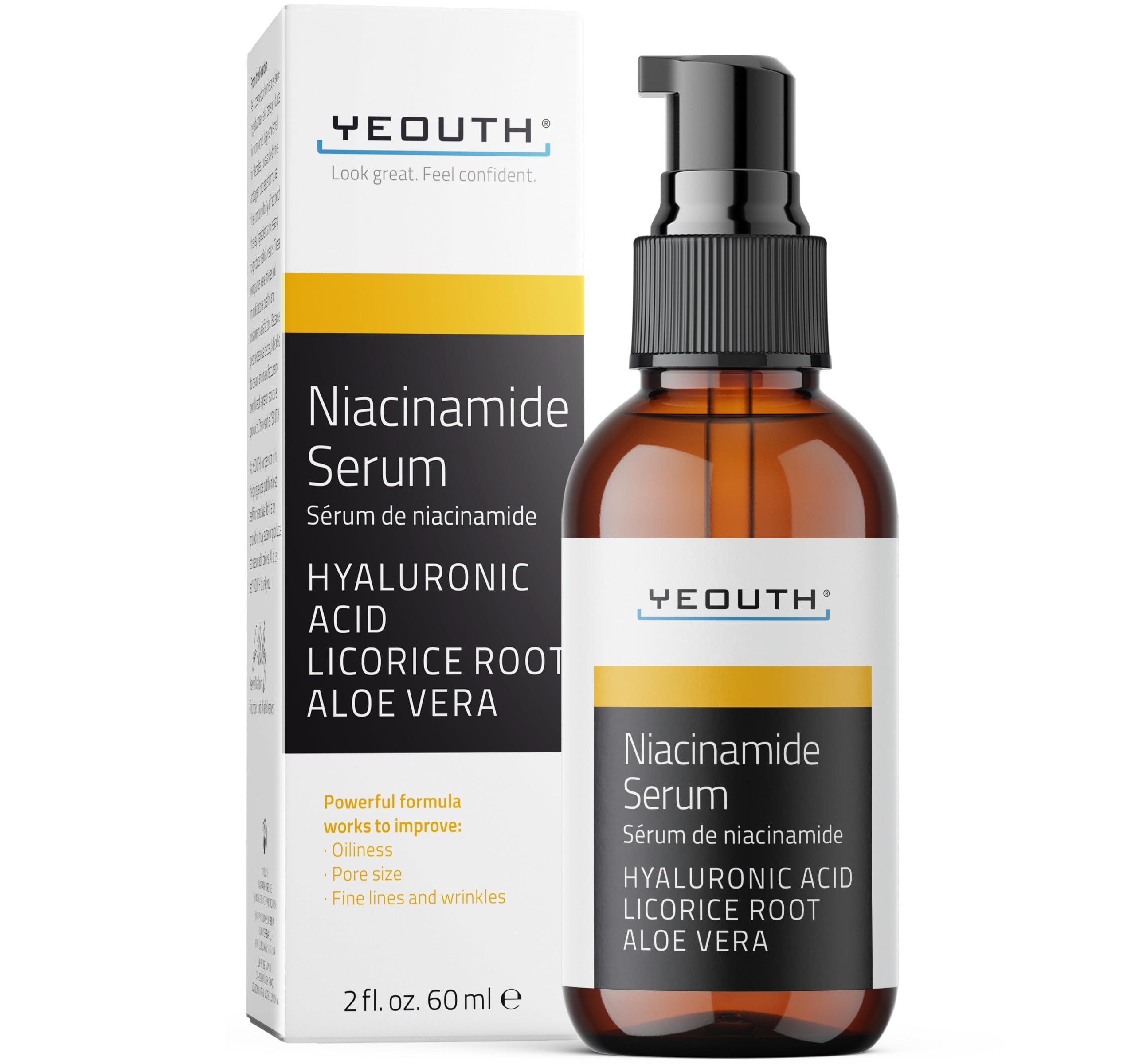 Foto 1 | Sérum Yeouth Niacinamida 10% Con Ácido Hialurónico Y Aloe 60 Ml - Venta Internacional.