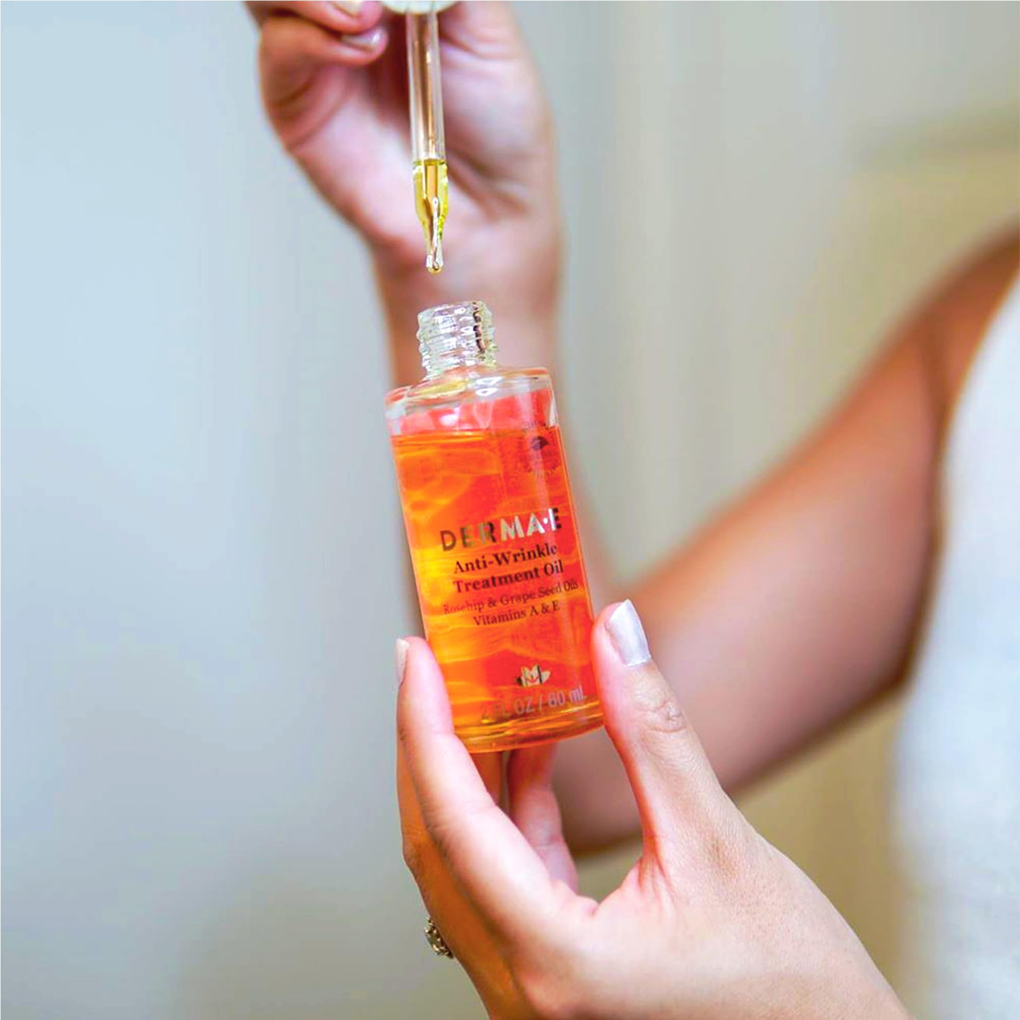 Foto 8 pulgar | Aceite Facial Antienvejecimiento Derma E Antiarrugas Con Vitamina A Y E 60 Ml - Venta Internacional.