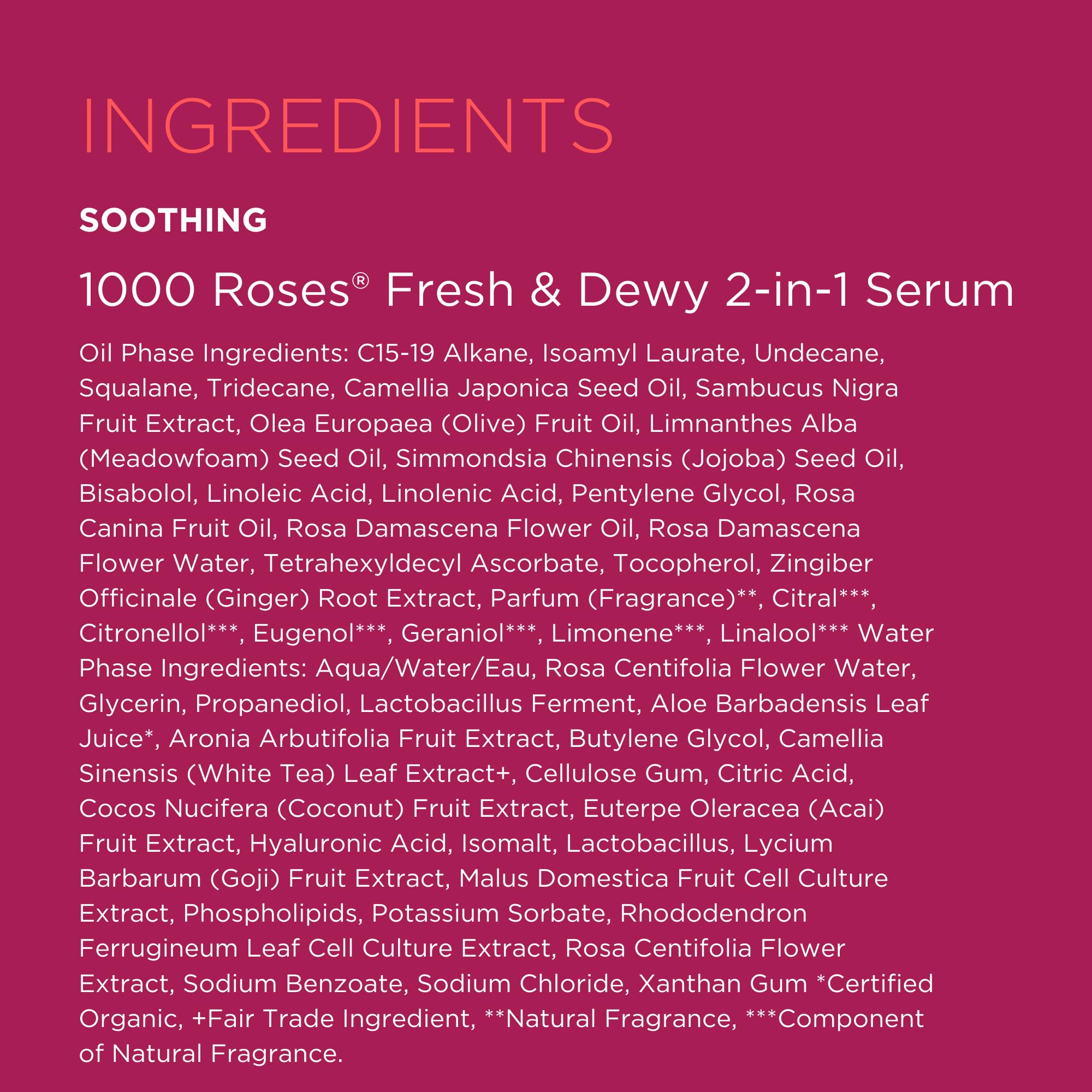Foto 3 pulgar | Sérum Andalou Naturals 1000 Roses  Fresh + Dewy 2 En 1 - Venta Internacional.