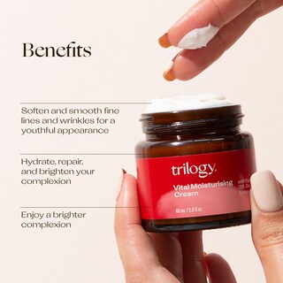 Foto 3 | Crema Hidratante Trilogy Vital Enhanced Con Rosapeno 60 Ml - Venta Internacional.