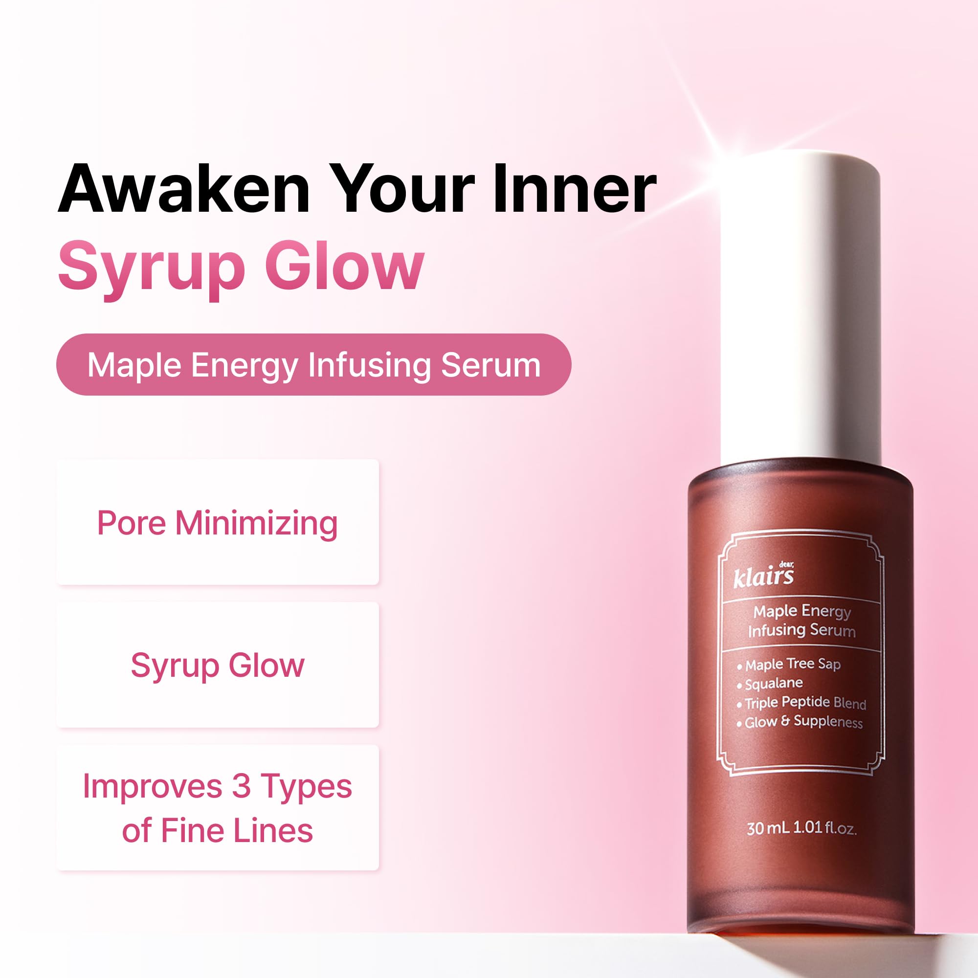 Foto 3 pulgar | Sérum Dearklairs Maple Energy Infusing  30 Ml  Antienvejecimiento Para Piel Seca - Venta Internacional.