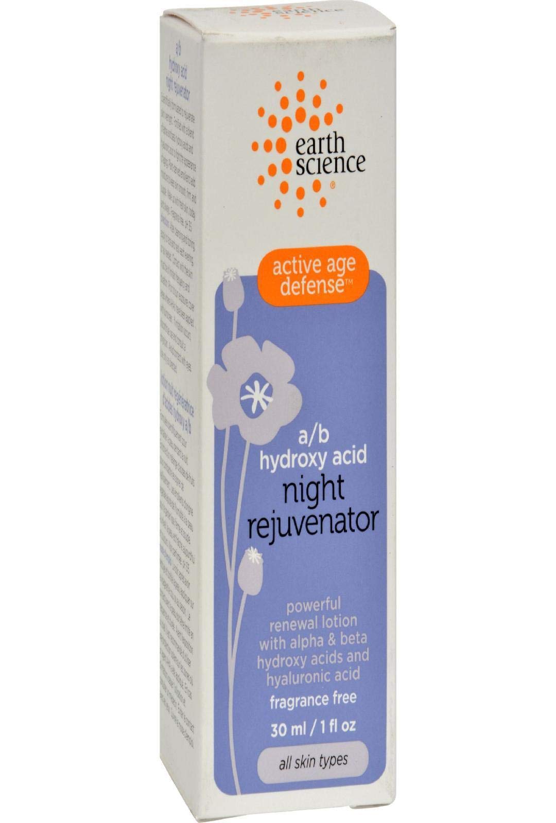 Foto 3 pulgar | Rejuvenecedor Nocturno Earth Science A/b Hidroxiácido 30 Ml - Venta Internacional.