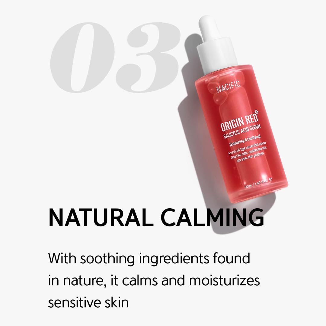Foto 7 | Sérum De Ácido Salicílico Rojo De Origen Nacific  50 Ml  Para Problemas De La Piel - Venta Internacional.
