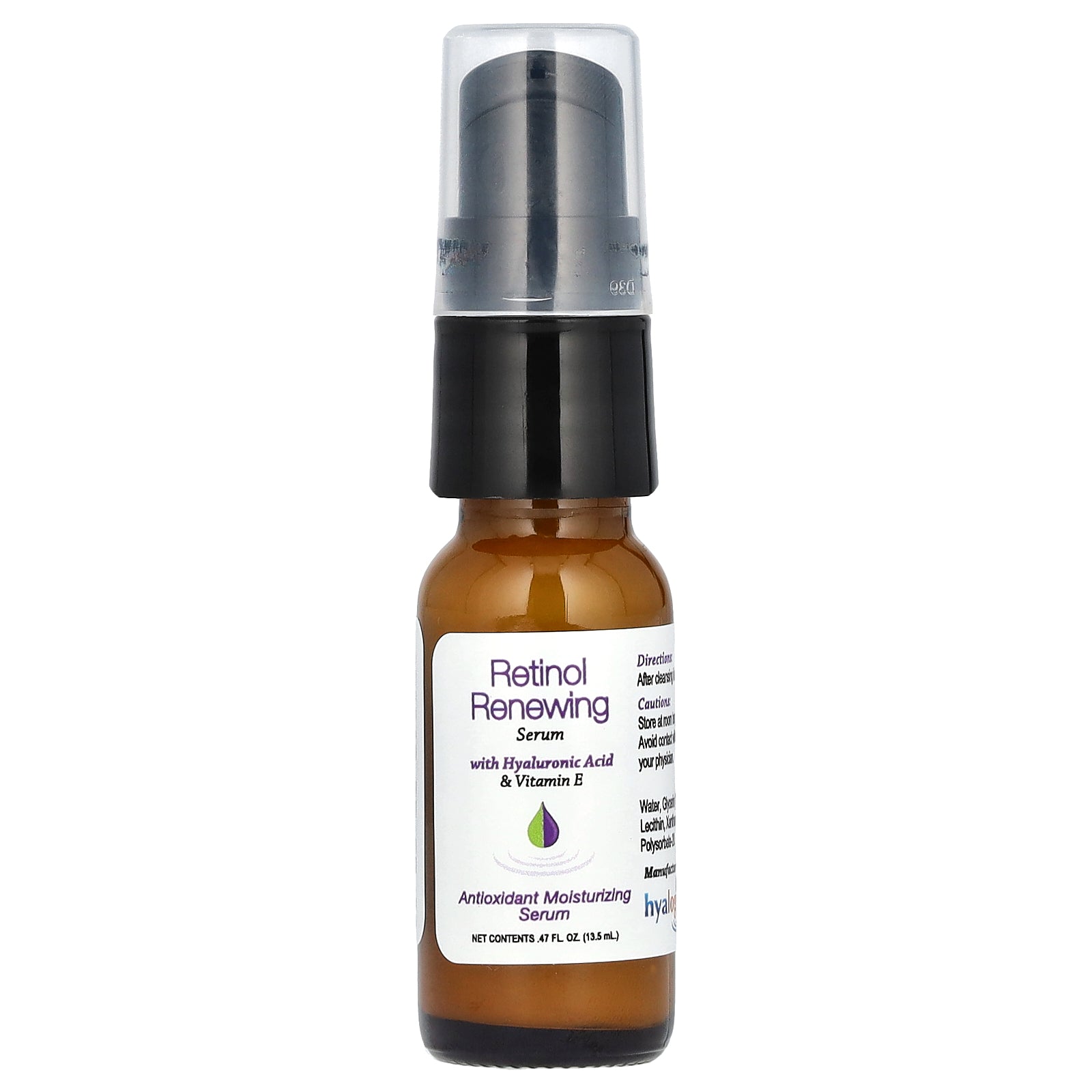 Sérum Hialógico Renovador De Retinol Con Ácido Hialurónico Y Vitamina E - Venta Internacional.