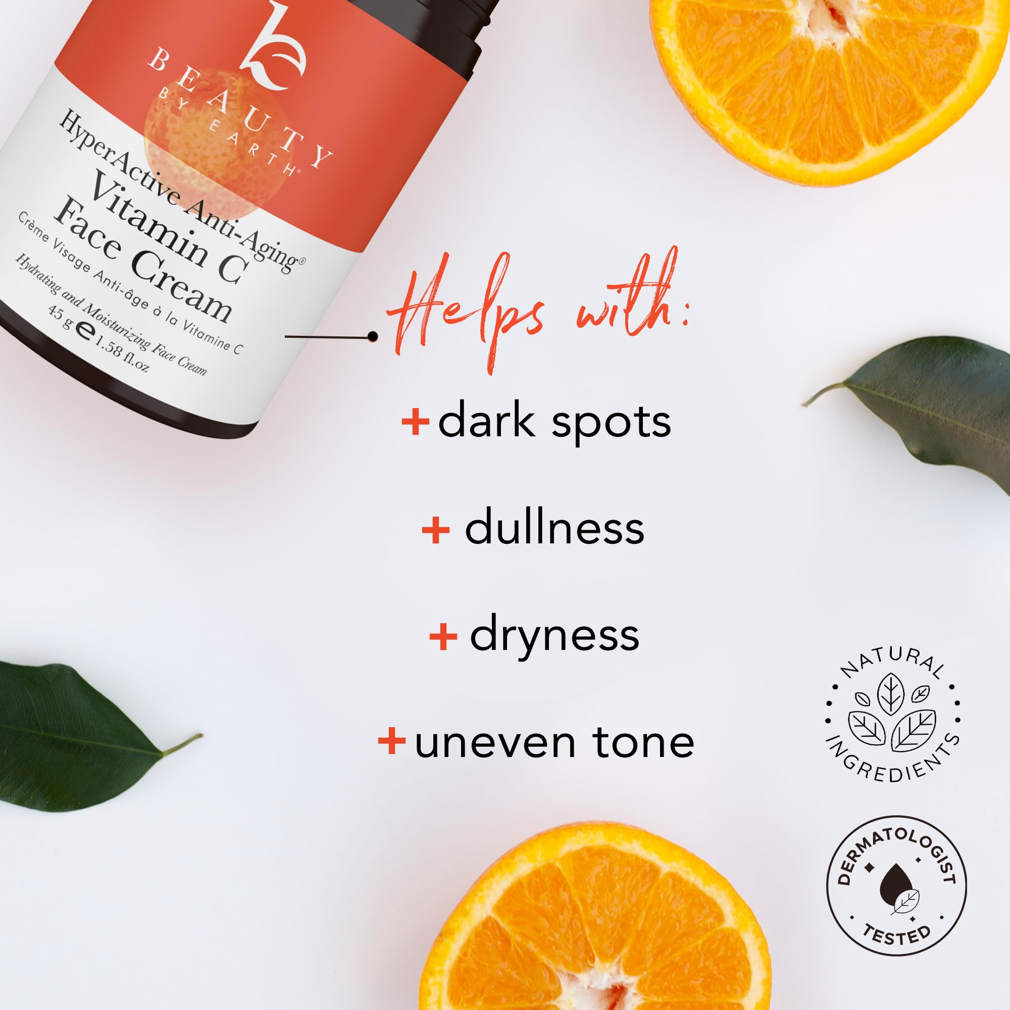 Foto 4 pulgar | Crema Facial Hidratante Beauty By Earth Con Vitamina C Y Antioxidantes - Venta Internacional.