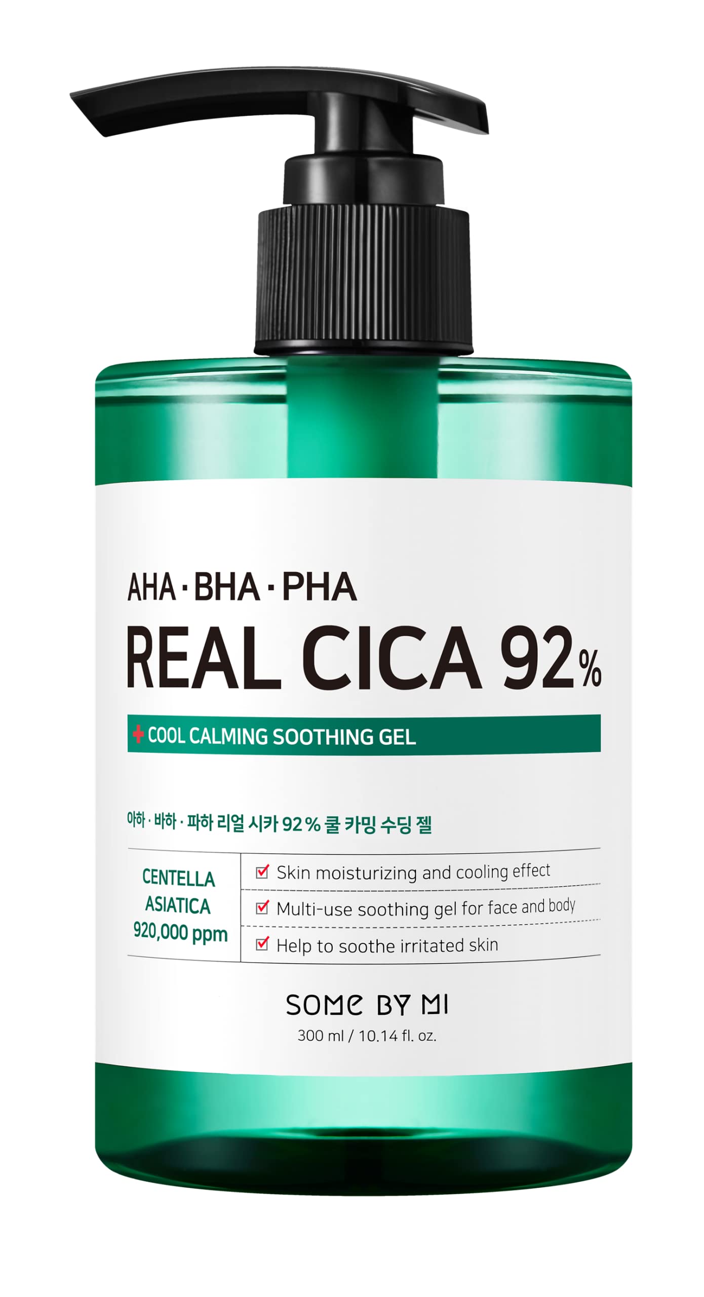 Foto 1 | Gel Some By Mi Aha/bha/pha Real Cica 92% + Cool Calming 300 Ml - Venta Internacional.