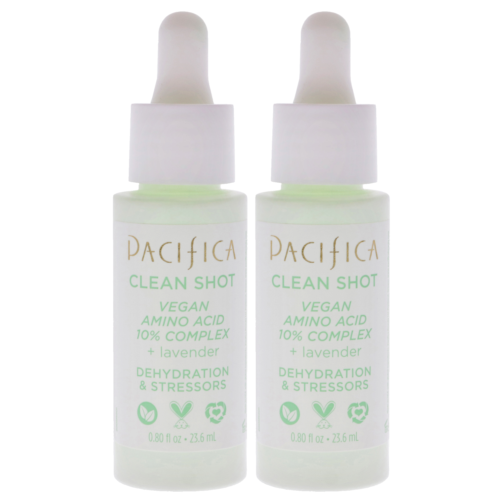 Foto 3 pulgar | Serum Pacifica Clean Shot  Complejo Vegano De Aminoácidos Al 10%  X2 - Venta Internacional.