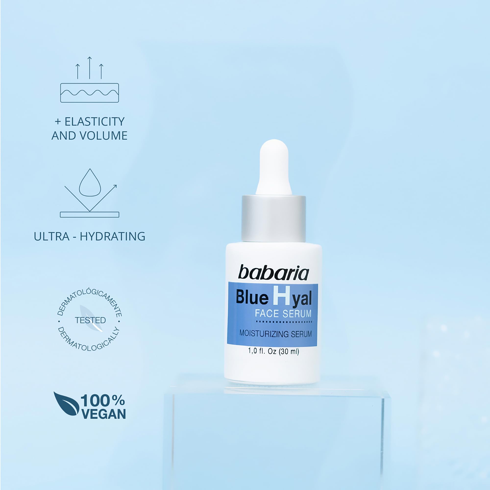 Foto 3 pulgar | Sérum Facial Hidratante Con Ácido Hialurónico Babaria  2 Unidades - Venta Internacional.