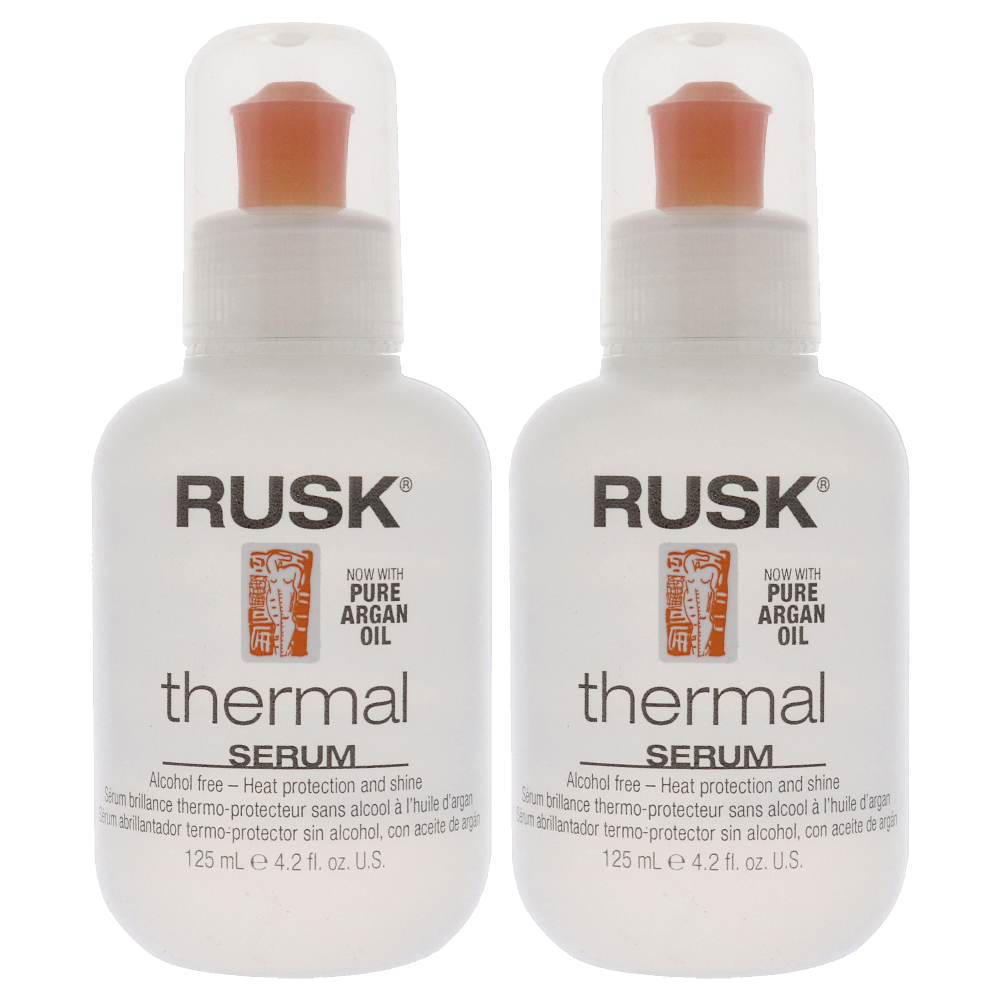 Foto 1 | Serum Rusk Thermal Sin Alcohol  125 Ml  Paquete De 2 Unidades  Unisex - Venta Internacional.