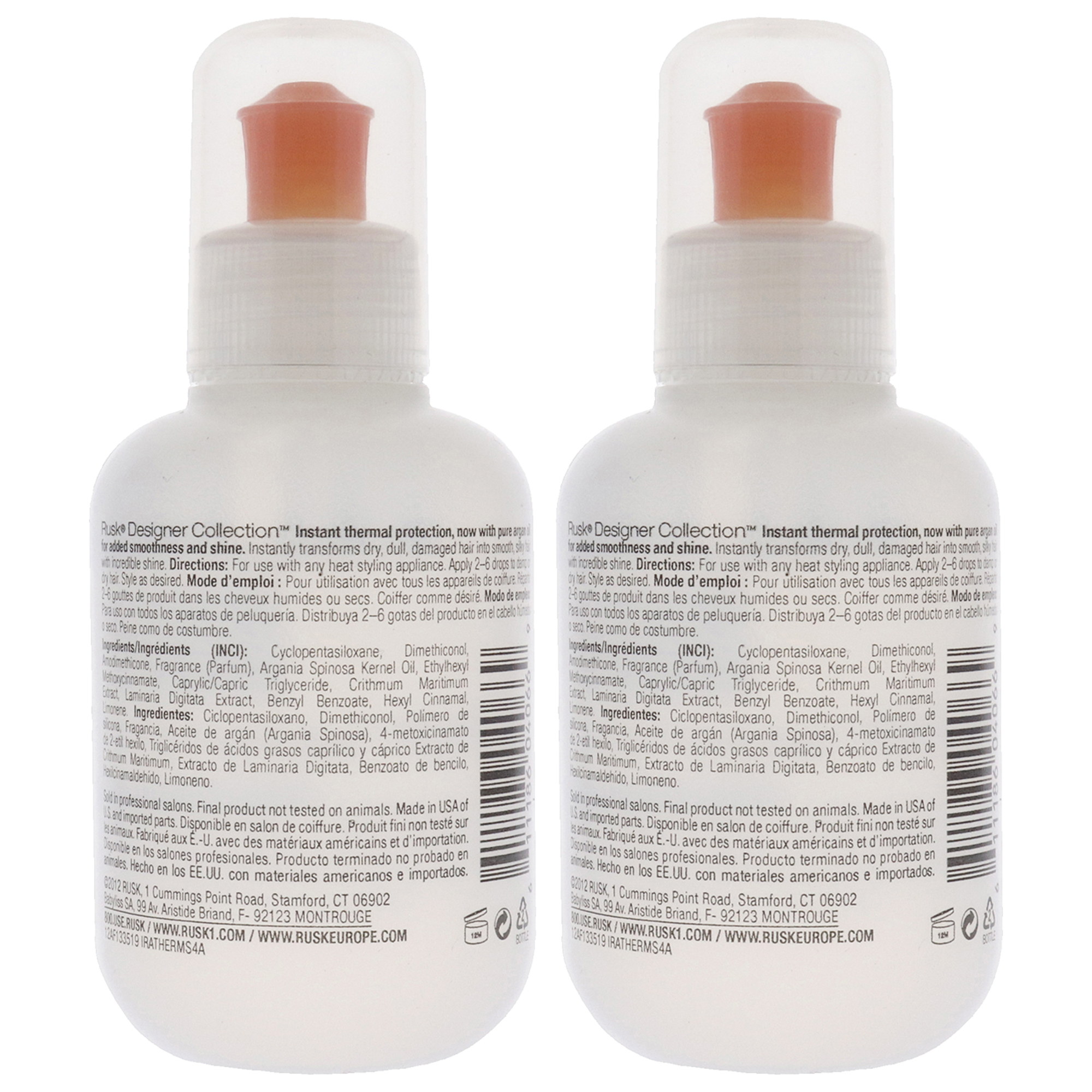 Foto 2 | Serum Rusk Thermal Sin Alcohol  125 Ml  Paquete De 2 Unidades  Unisex - Venta Internacional.