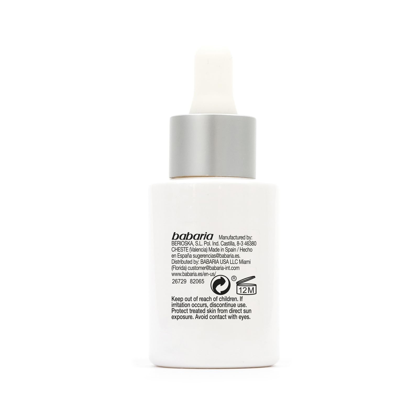 Foto 7 pulgar | Sérum Babaria Collagen Vegan Para Elasticidad Y Firmeza Faciales - Venta Internacional.