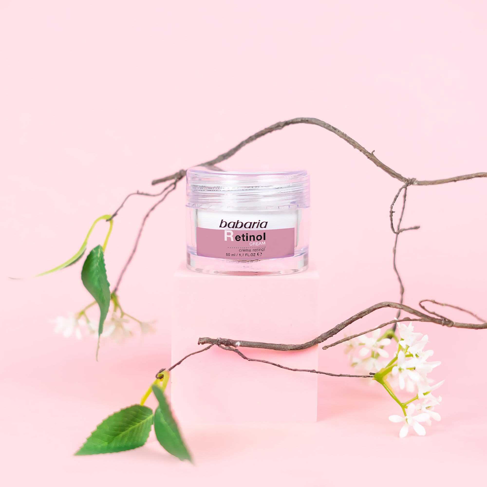 Foto 6 pulgar | Crema Hidratante Facial De Noche Babaria Retinol Con Ácido Hialurónico - Venta Internacional.