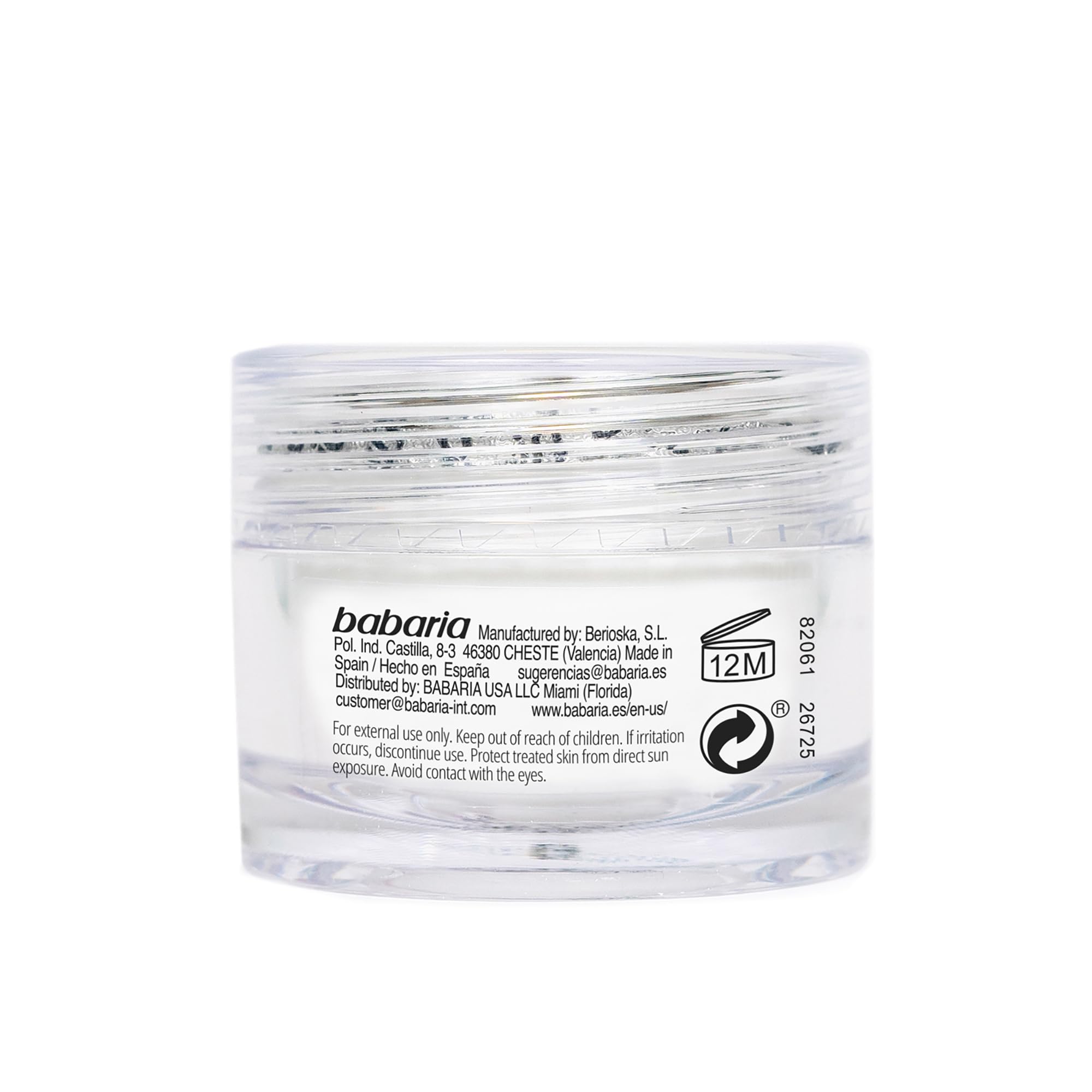 Foto 8 pulgar | Crema Hidratante Facial De Noche Babaria Retinol Con Ácido Hialurónico - Venta Internacional.
