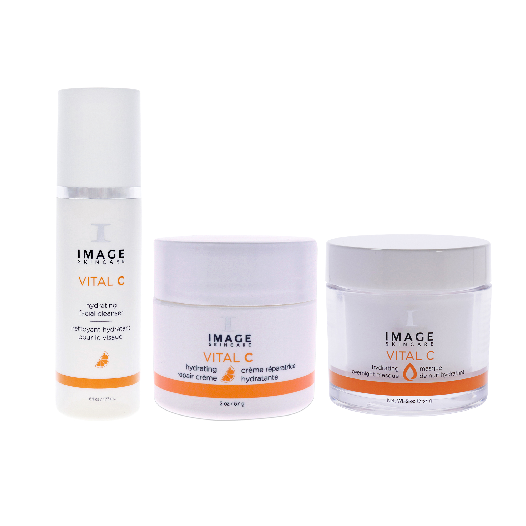 Foto 2 | Kit De Cuidado De La Piel Image Vital C Hydrating Unisex Con 3 Productos - Venta Internacional.