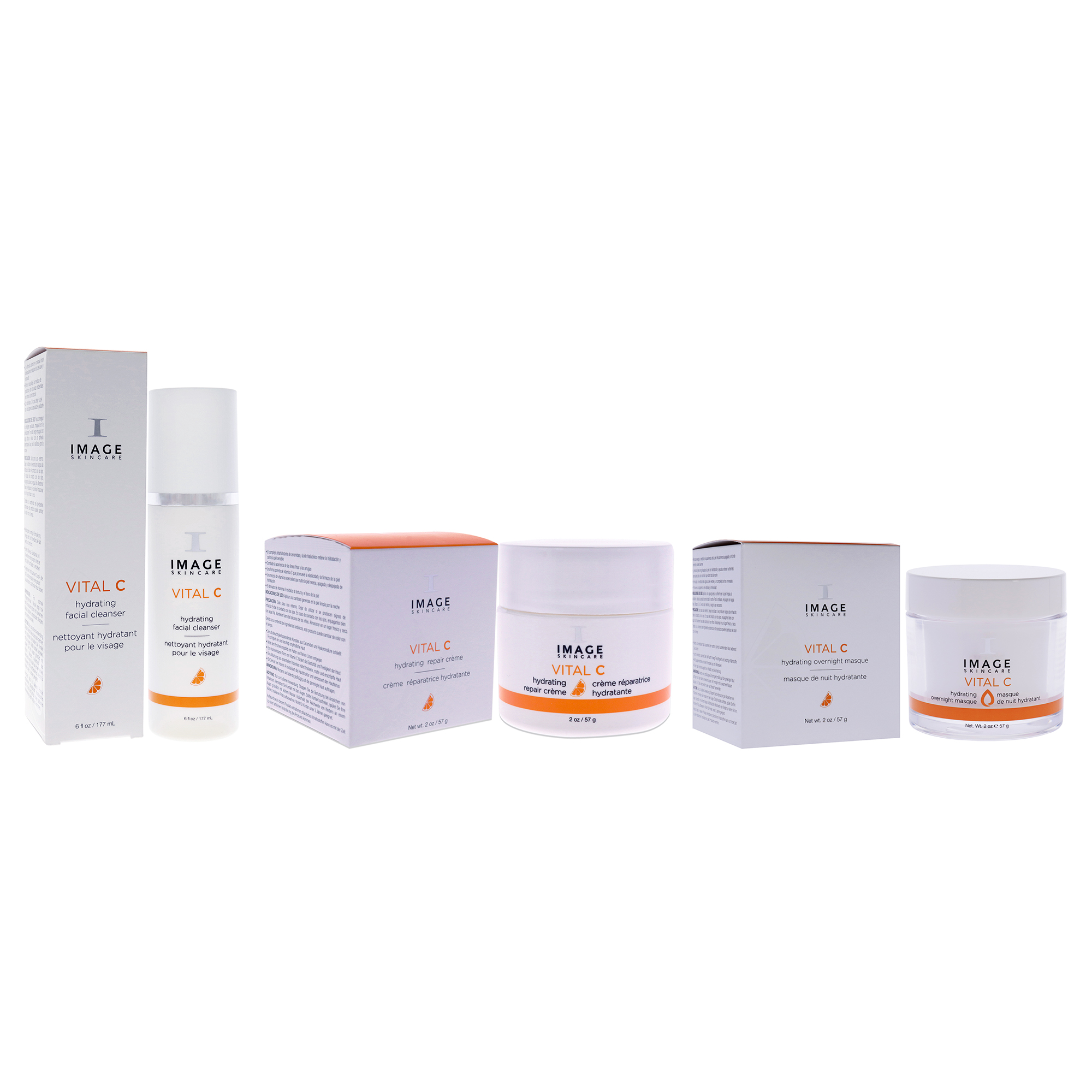 Foto 3 | Kit De Cuidado De La Piel Image Vital C Hydrating Unisex Con 3 Productos - Venta Internacional.